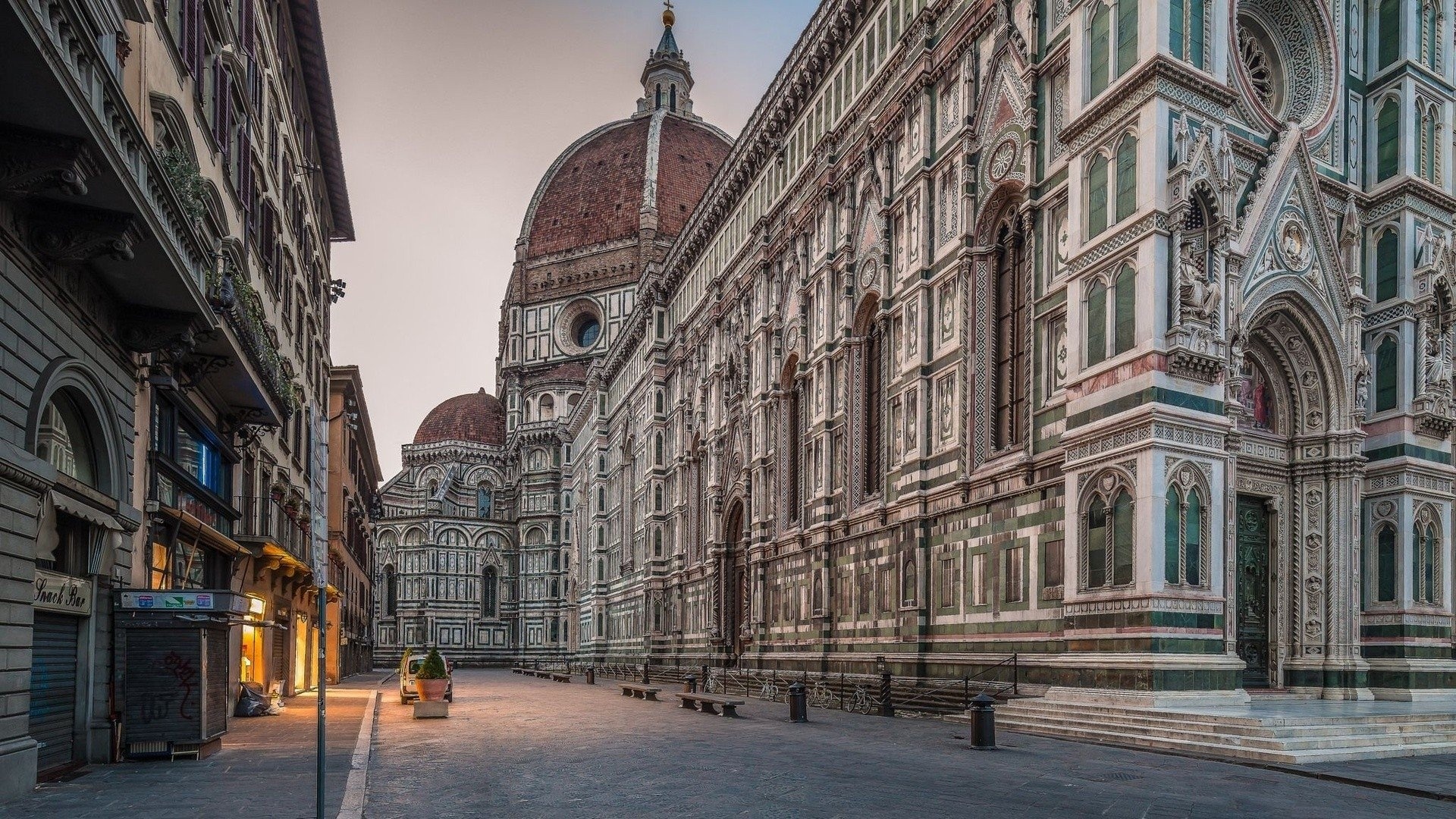 Cattedrale di Santa Maria del Fiore, Duomo Cathedral, Florence Italy, HD wallpaper, 1920x1080 Full HD Desktop