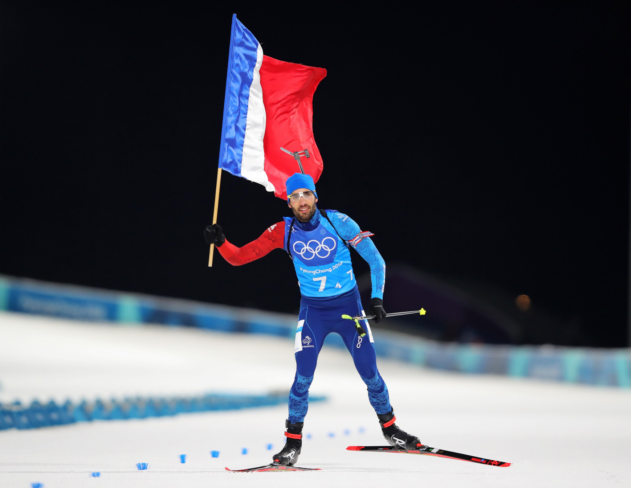 Martin Fourcade, Paris 2024, High Performance Project, Ambition Bleue, 2050x1590 HD Desktop