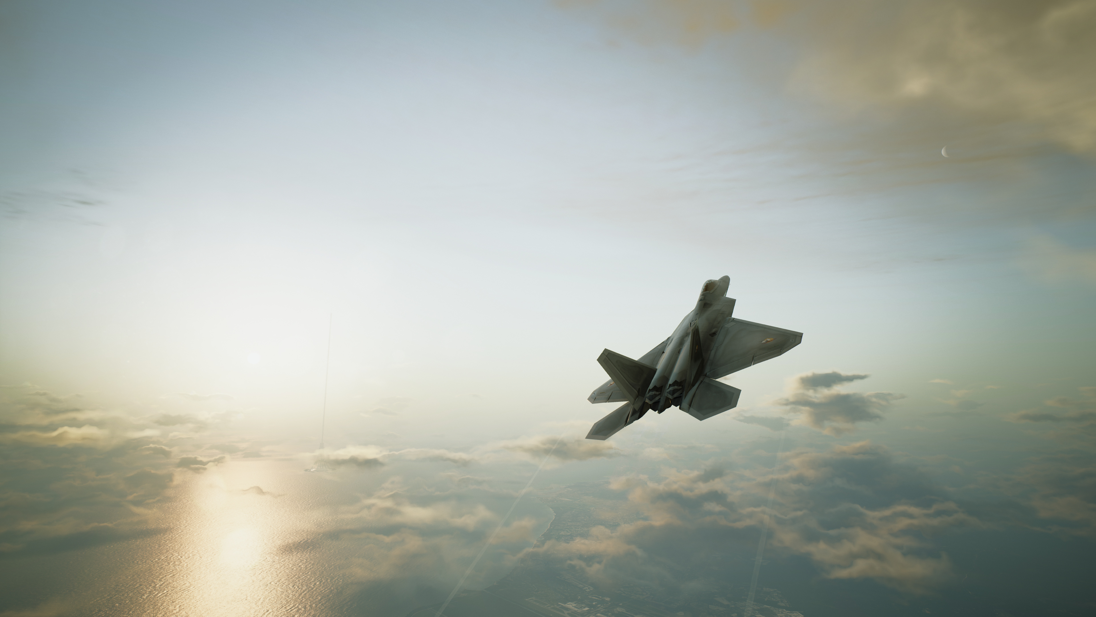 F 22 raptor, Ace combat 7, Military aircraft, 1967377, 3840x2160 4K Desktop