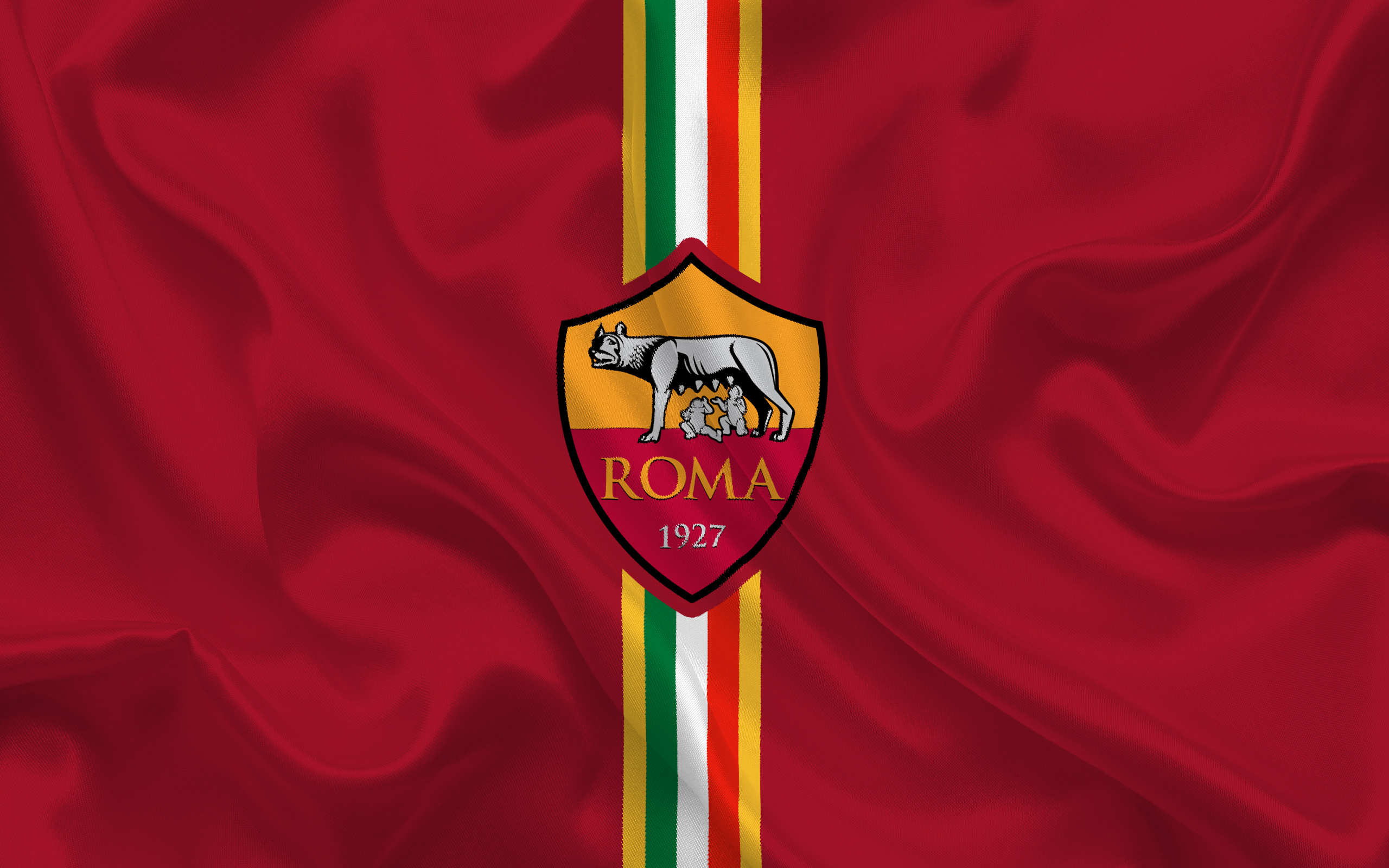 Flag, AS Roma Wallpaper, 2560x1600 HD Desktop