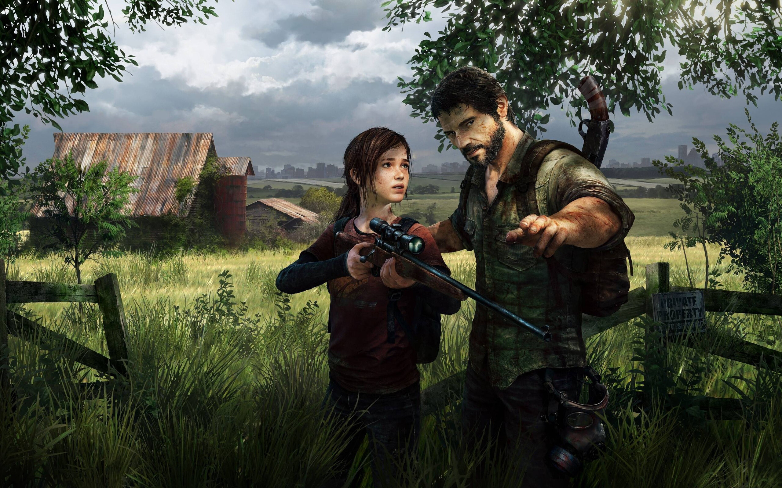 Ellie and Joel, The Last of Us Wallpaper, 2560x1600 HD Desktop