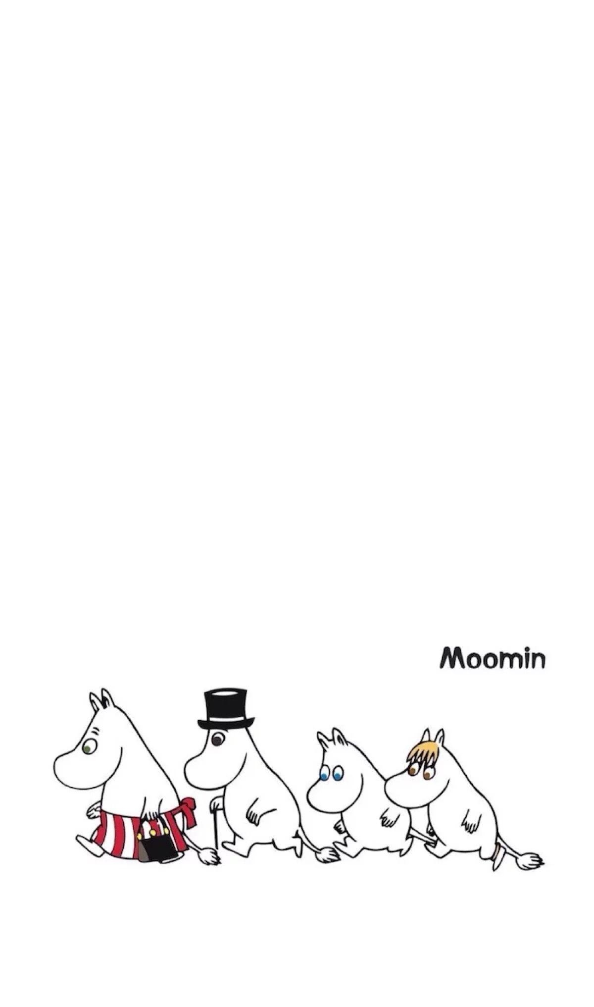 Moomin wallpaper download, Wallpaper shared by Sarah Tremblay, Charming Moomin scenes, Playful characters, 1200x2040 HD Phone