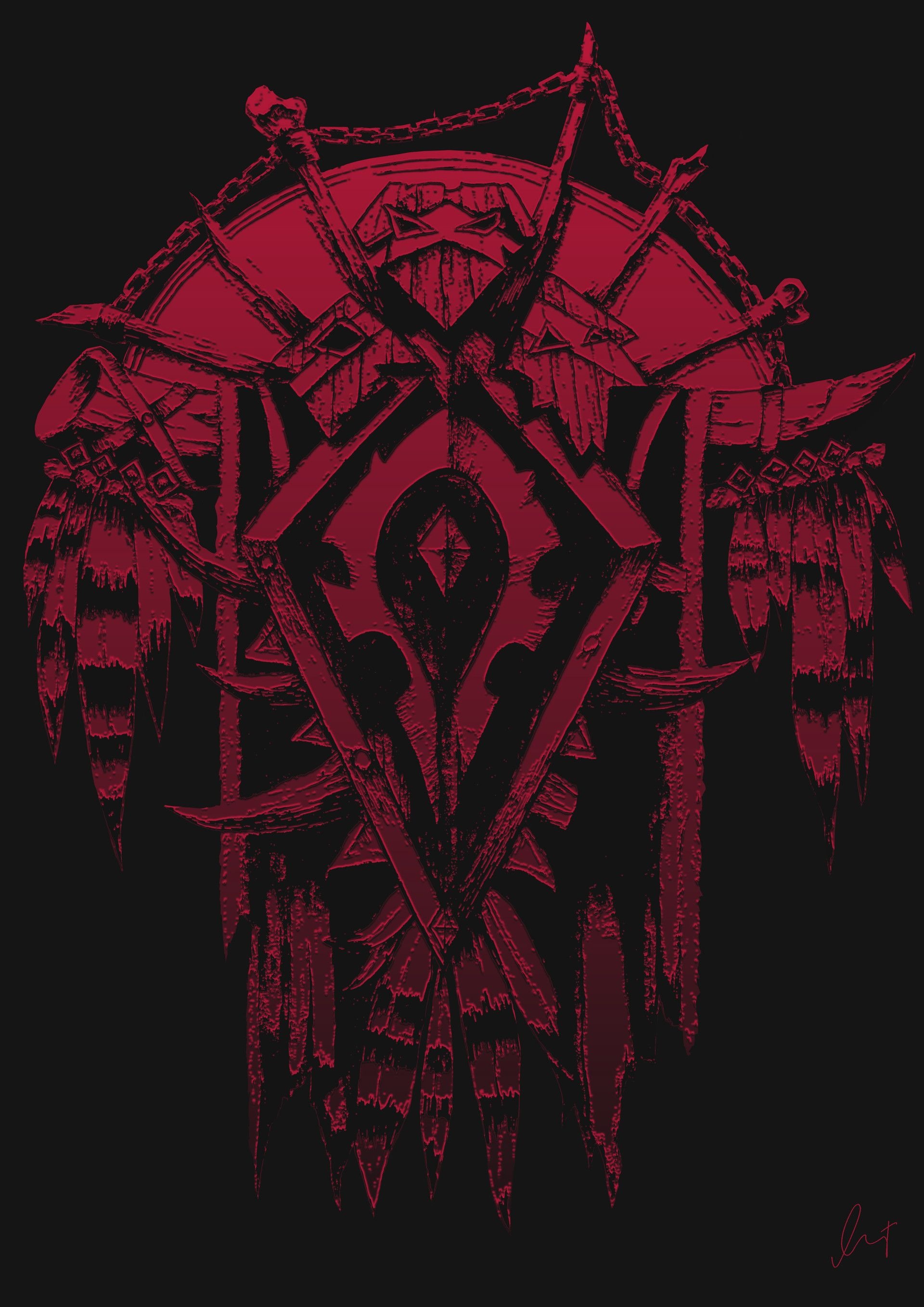 Horde Logo, Pin page, Gaming, Wallpaper, 1920x2720 HD Phone