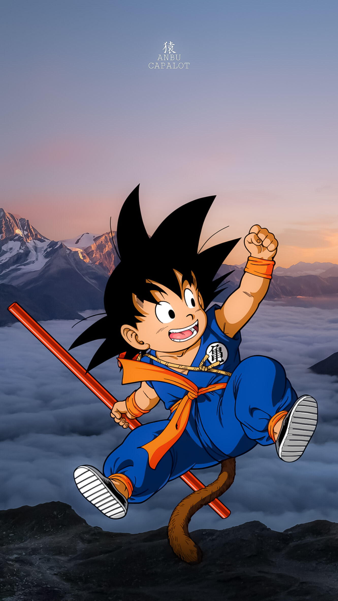 Kid Goku, Goku Wallpaper, 1340x2370 HD Phone