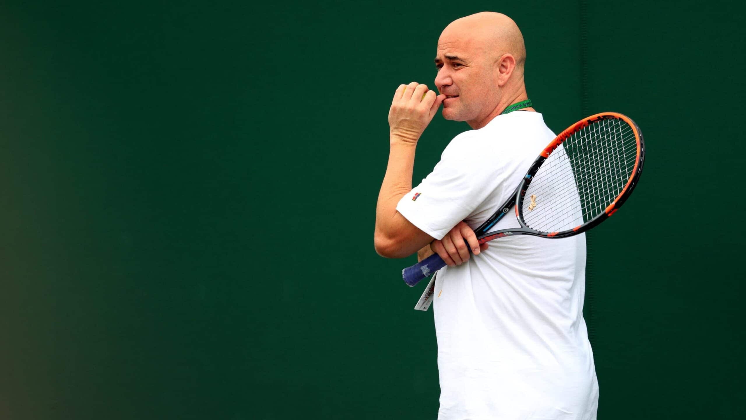 Andre Agassi, Tennis legend, Health tips, Sustain optimal performance, 2560x1440 HD Desktop