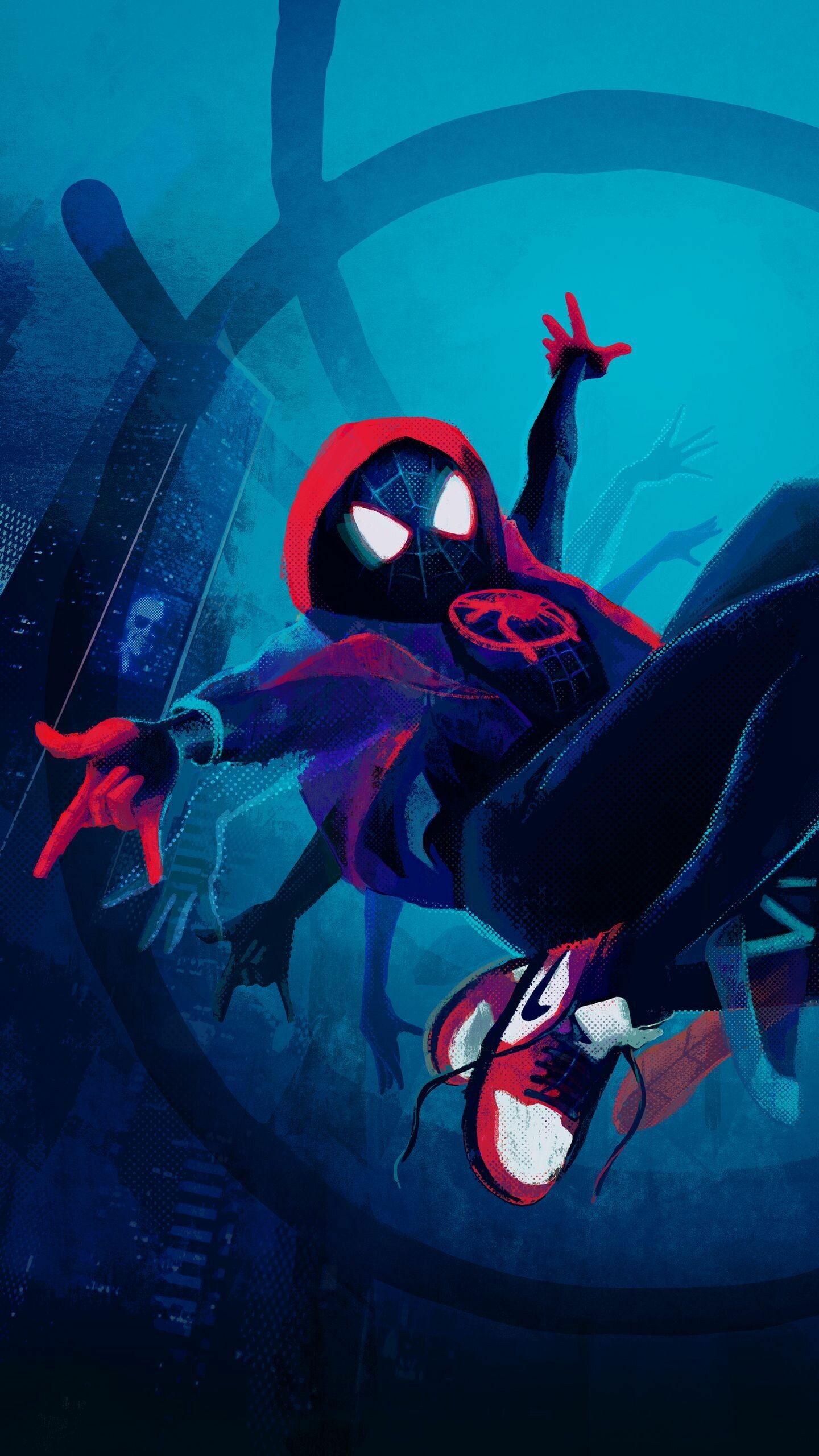 Spider-Verse animation, Spider-Man, Fan art, Wallpapers, 1440x2560 HD Phone