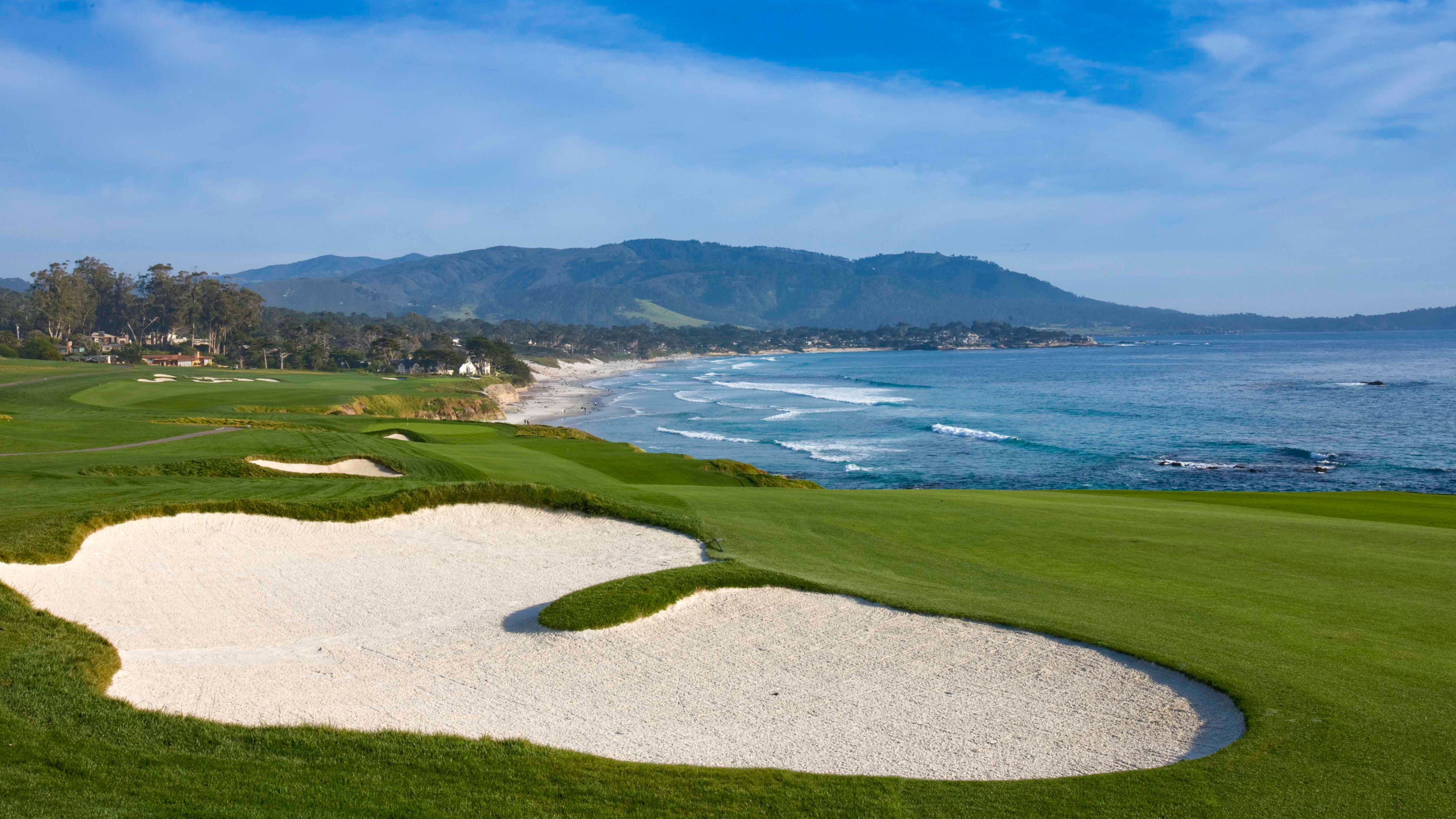 Pebble Beach, Golf Course Wallpaper, 3840x2160 4K Desktop