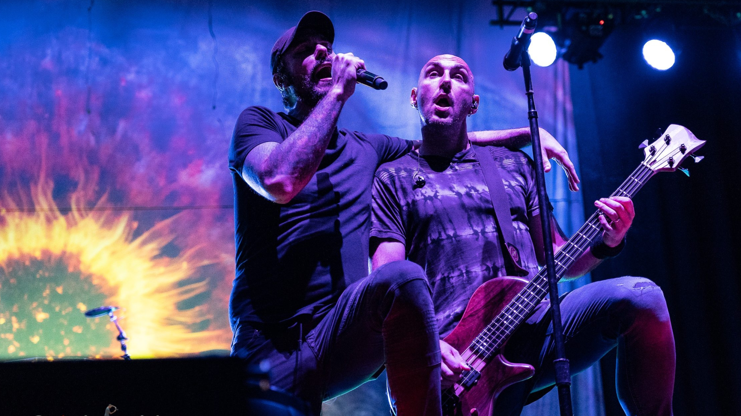 Breaking Benjamin, Concert photos, Alan Cross, 2480x1400 HD Desktop