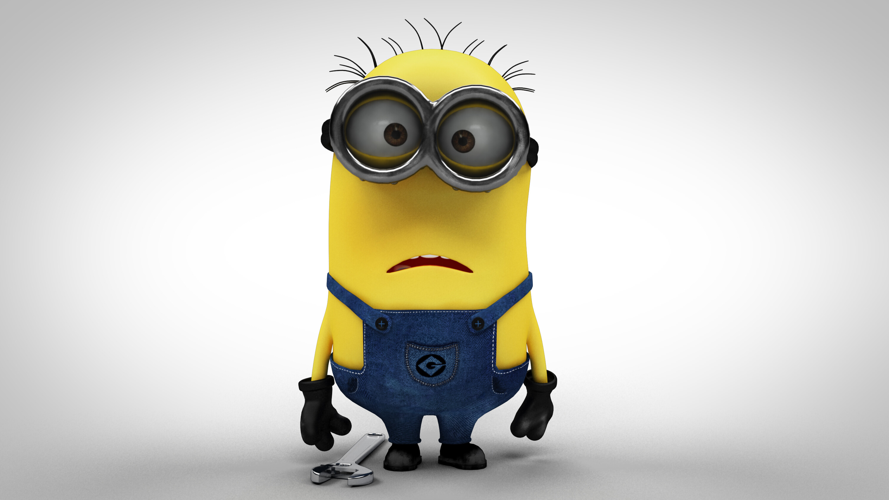 Minion, Despicable Me, Funny wallpaper, 3000x1690 HD Desktop