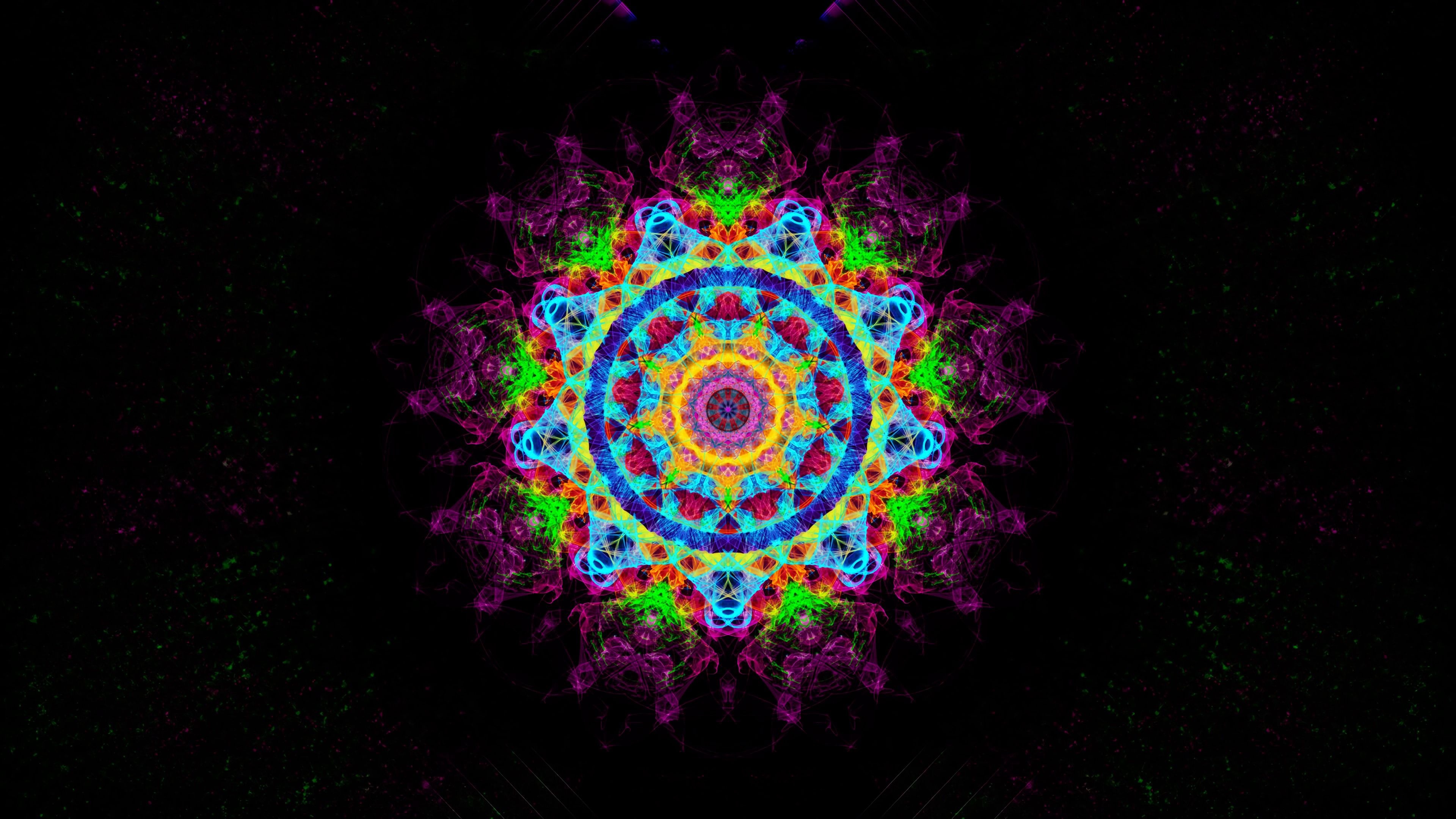 Keywords: mandala, pattern, colorful, wallpaper, 3840x2160 4K Desktop