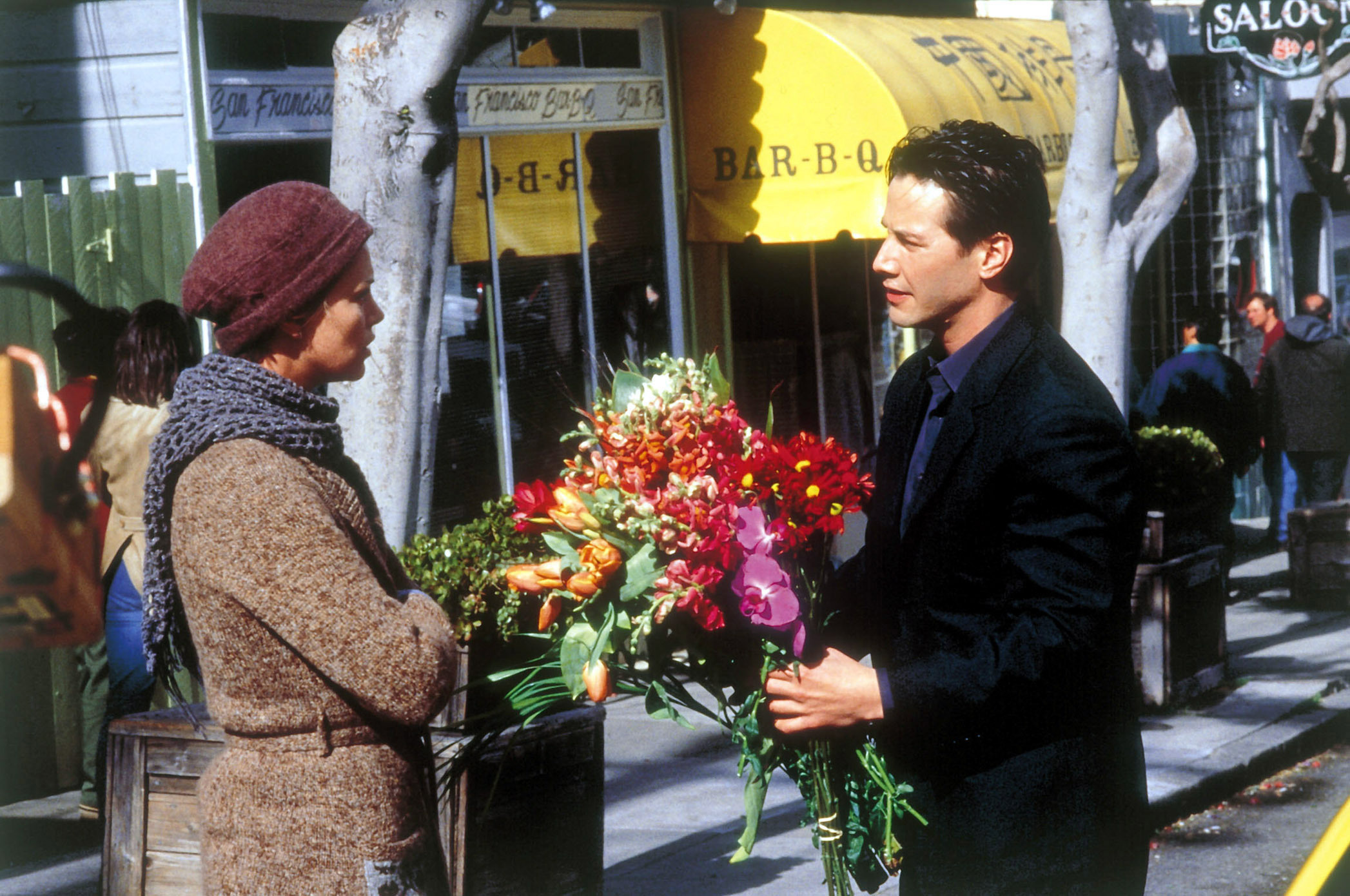 Sweet November, Heartwarming film, Protagonists' chemistry, Bittersweet ending, 2100x1390 HD Desktop