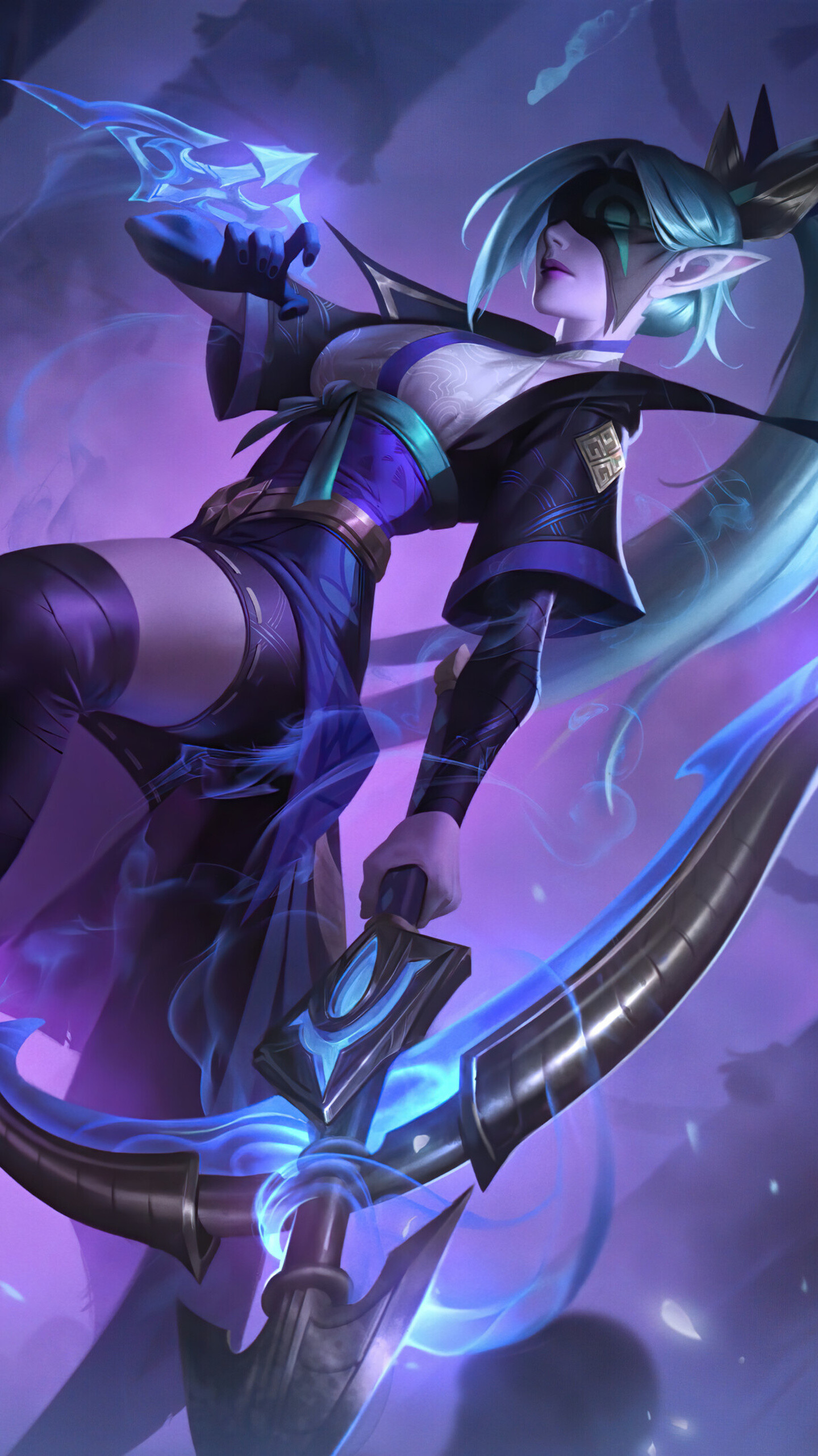 Vayne, League of Legends Wallpaper, 1440x2560 HD Phone