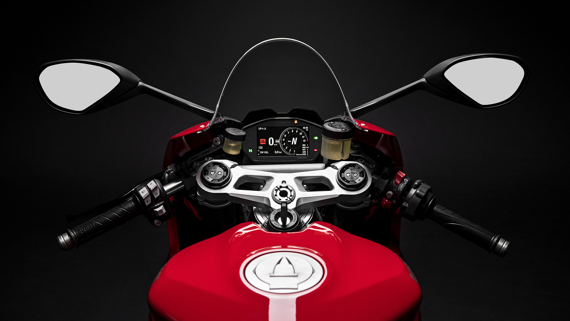 Close-up, Ducati Panigale V2 Wallpaper, 1920x1080 Full HD Desktop