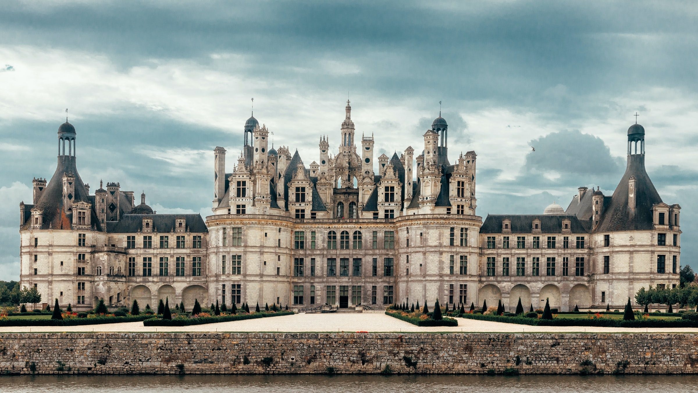 Chteau de Chambord, France jigsaw puzzle, Online jigsaw 365, 2400x1350 HD Desktop