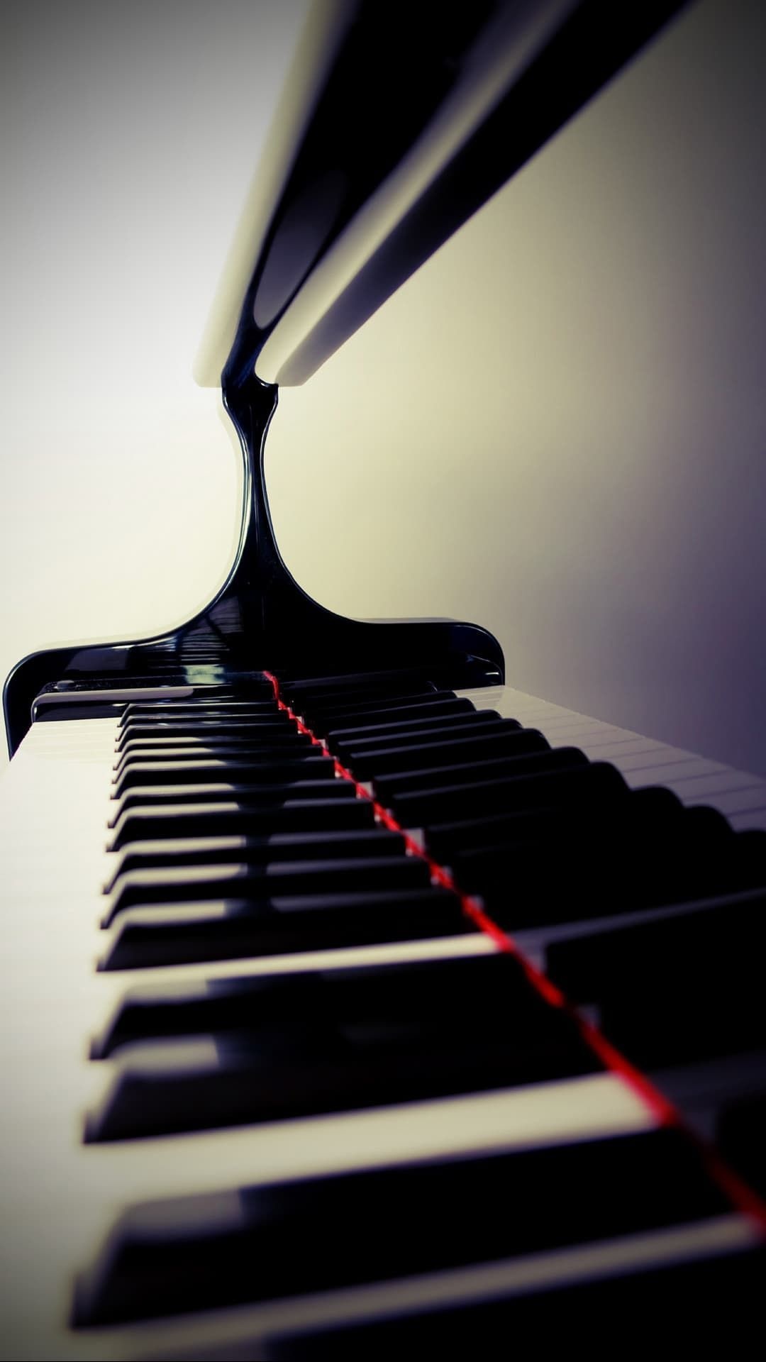 Piano keyboard, Jazz Wallpaper, 1080x1920 Full HD Phone