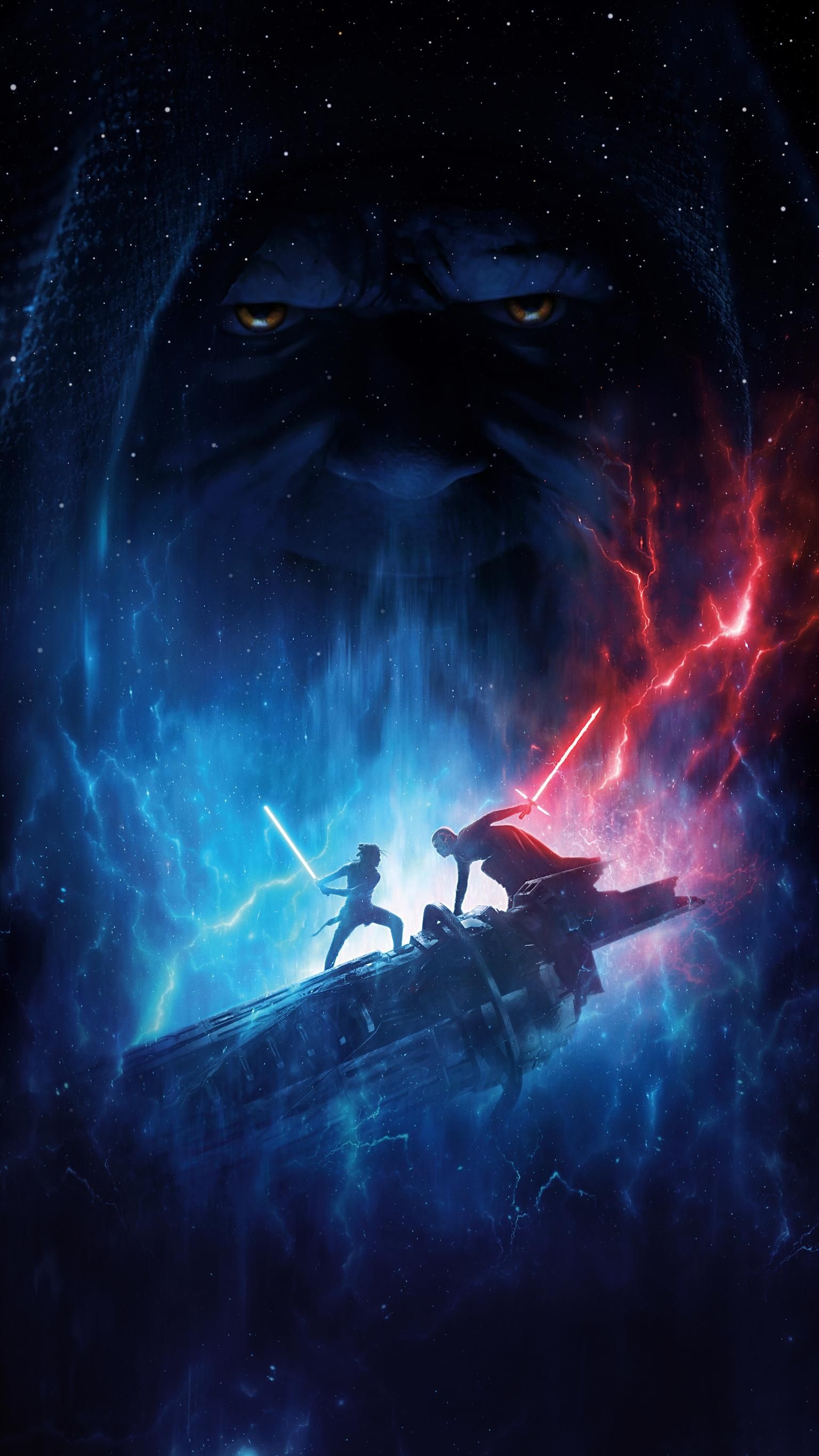 Star Wars: The Rise Of Skywalker phone wallpaper, Sci-fi adventure, Exciting plot twists, Iconic moments, 1540x2740 HD Phone