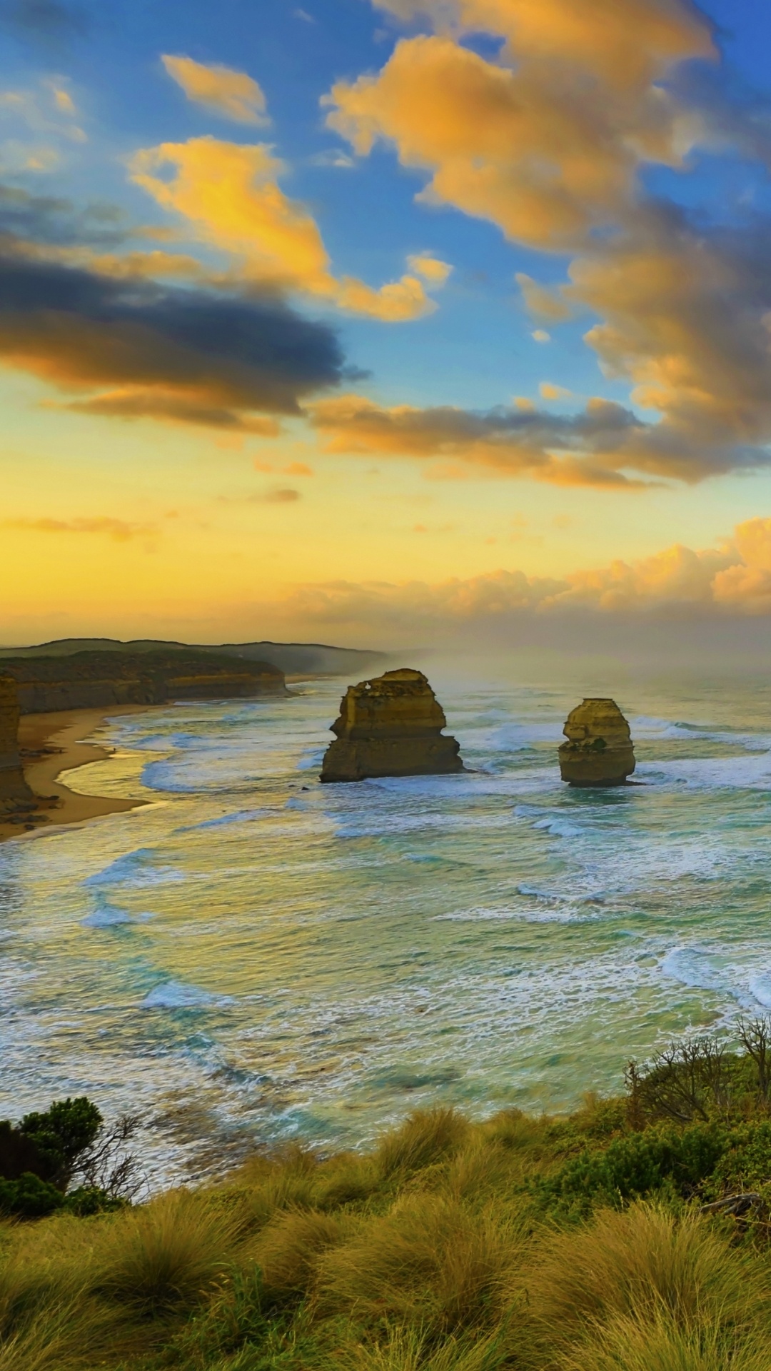 Twelve Apostles, Earth, 1080x1920 Full HD Phone