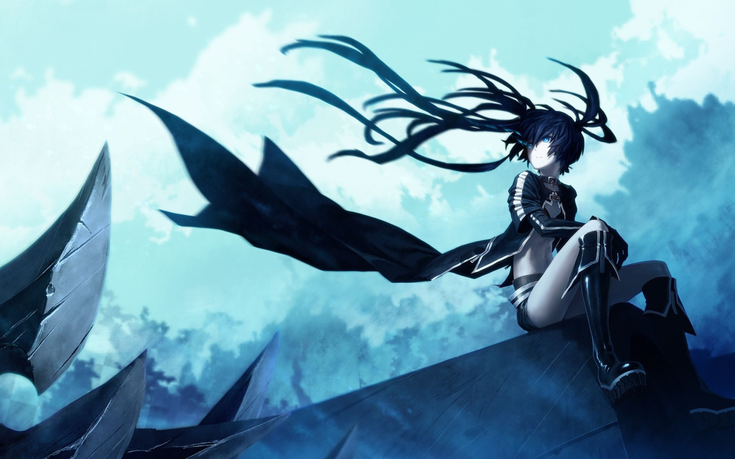 Black Rock Shooter, Artistic wallpapers, Creative expression, Unique interpretations, 2560x1600 HD Desktop