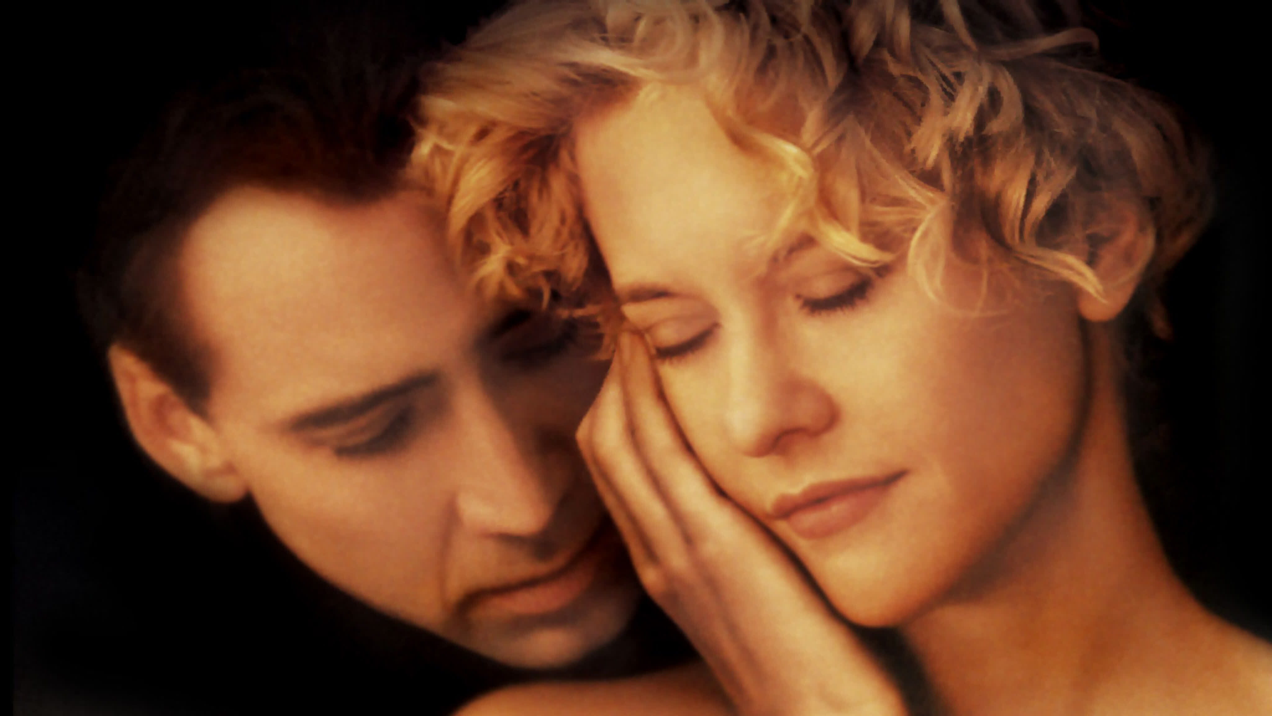 City of Angels, Meg Ryan, Nicolas Cage, Ethereal encounter, 4100x2310 4K Desktop