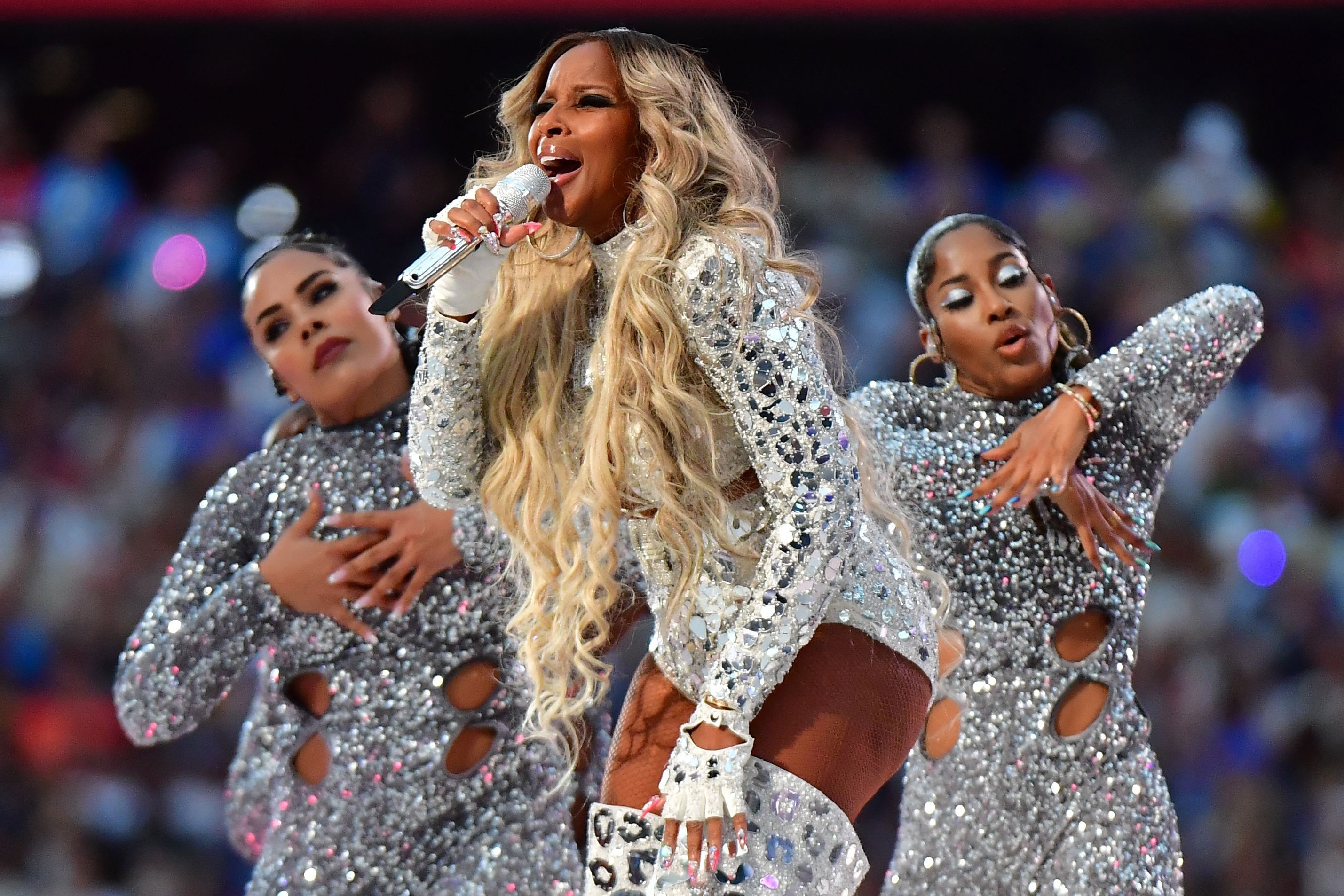 Super Bowl LVI, Halftime Show, Tweets, Mary J. Blige, 2860x1910 HD Desktop