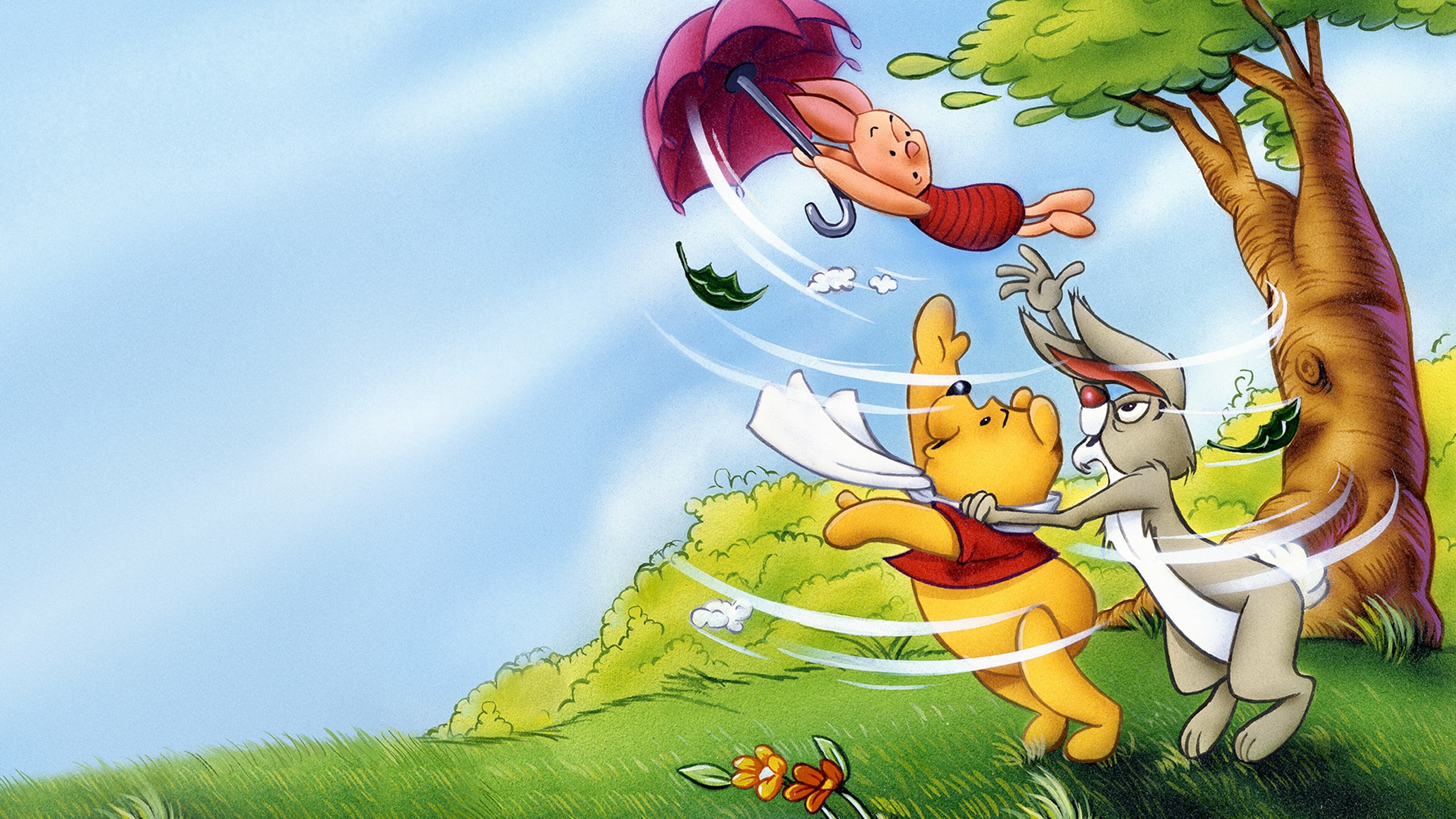 Winnie the Pooh, Animated series, Memorable backdrops, Timeless charm, 3840x2160 4K Desktop