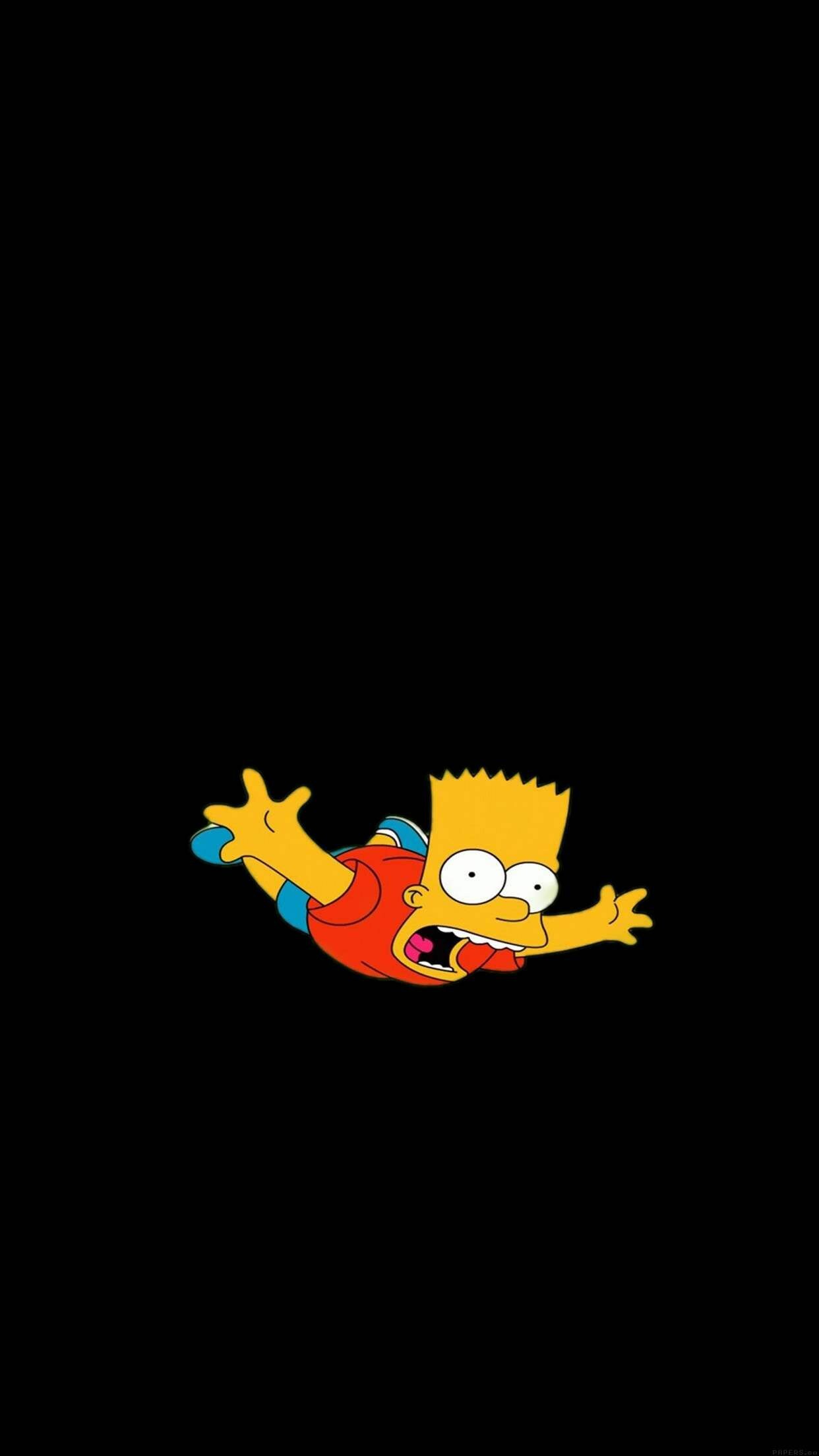 Bart Simpson, aesthetic iPhone wallpapers, 1250x2210 HD Phone