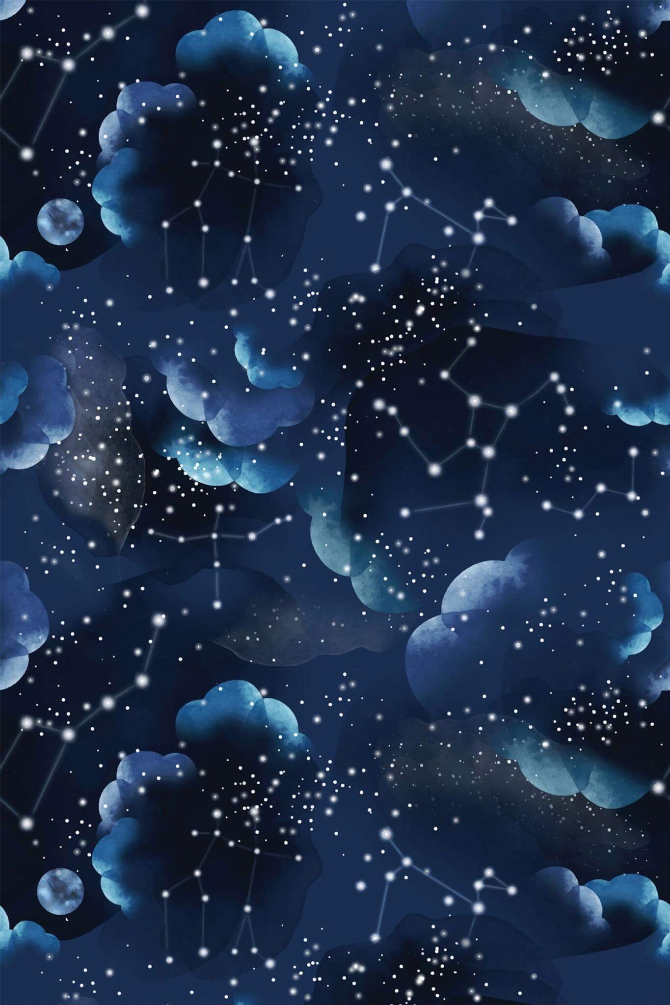 Constellations, Aesthetic Wallpaper, 1370x2050 HD Phone