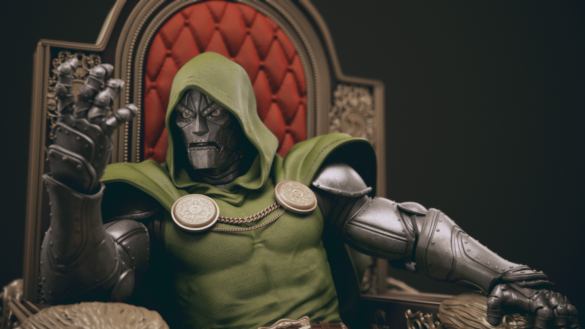 Artstation Dr. D, Dr. Doom, Marvel villain, 1920x1080 Full HD Desktop