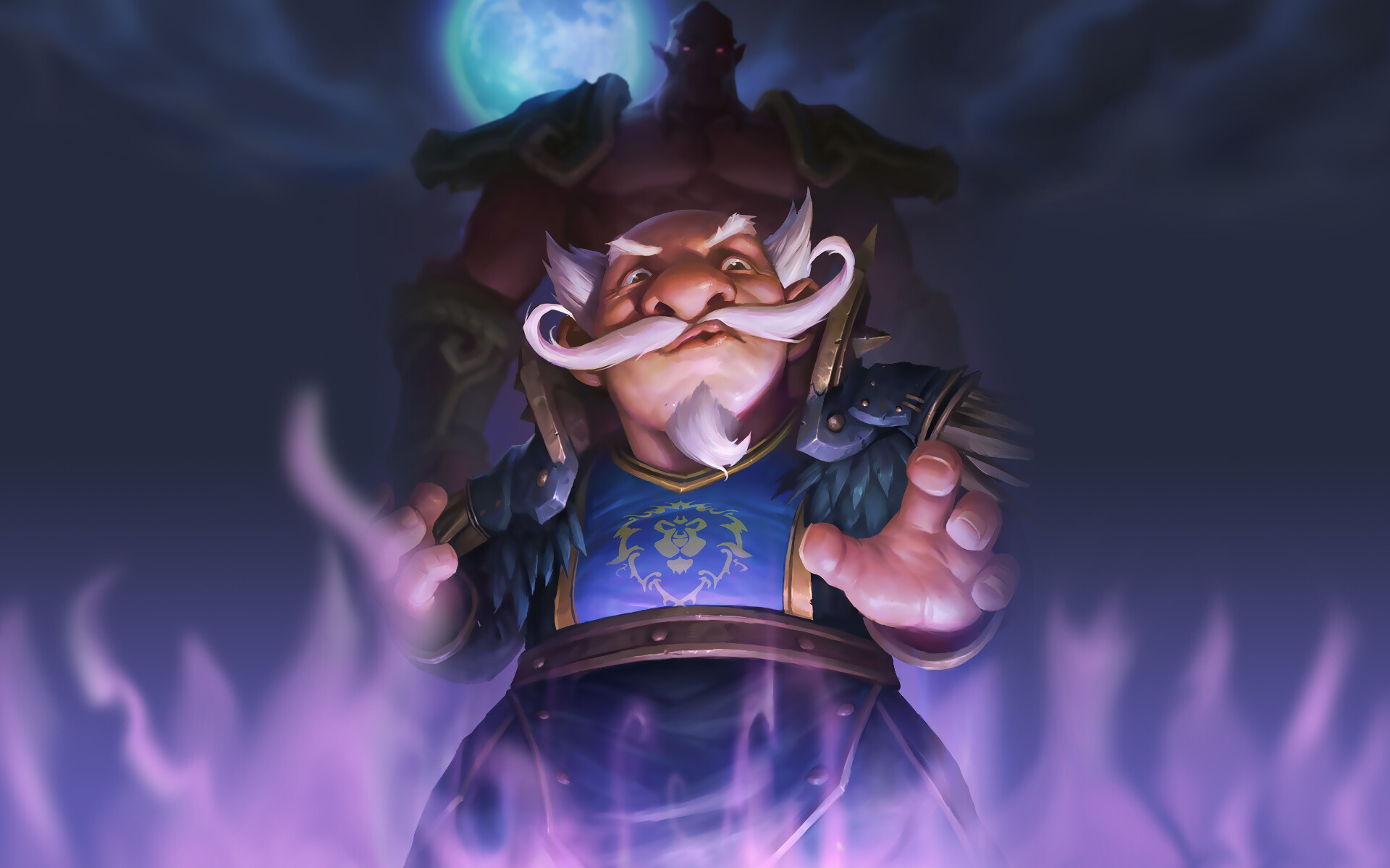 Wilfred Fizzlebang, Hearthstone Wallpaper, 1920x1200 HD Desktop