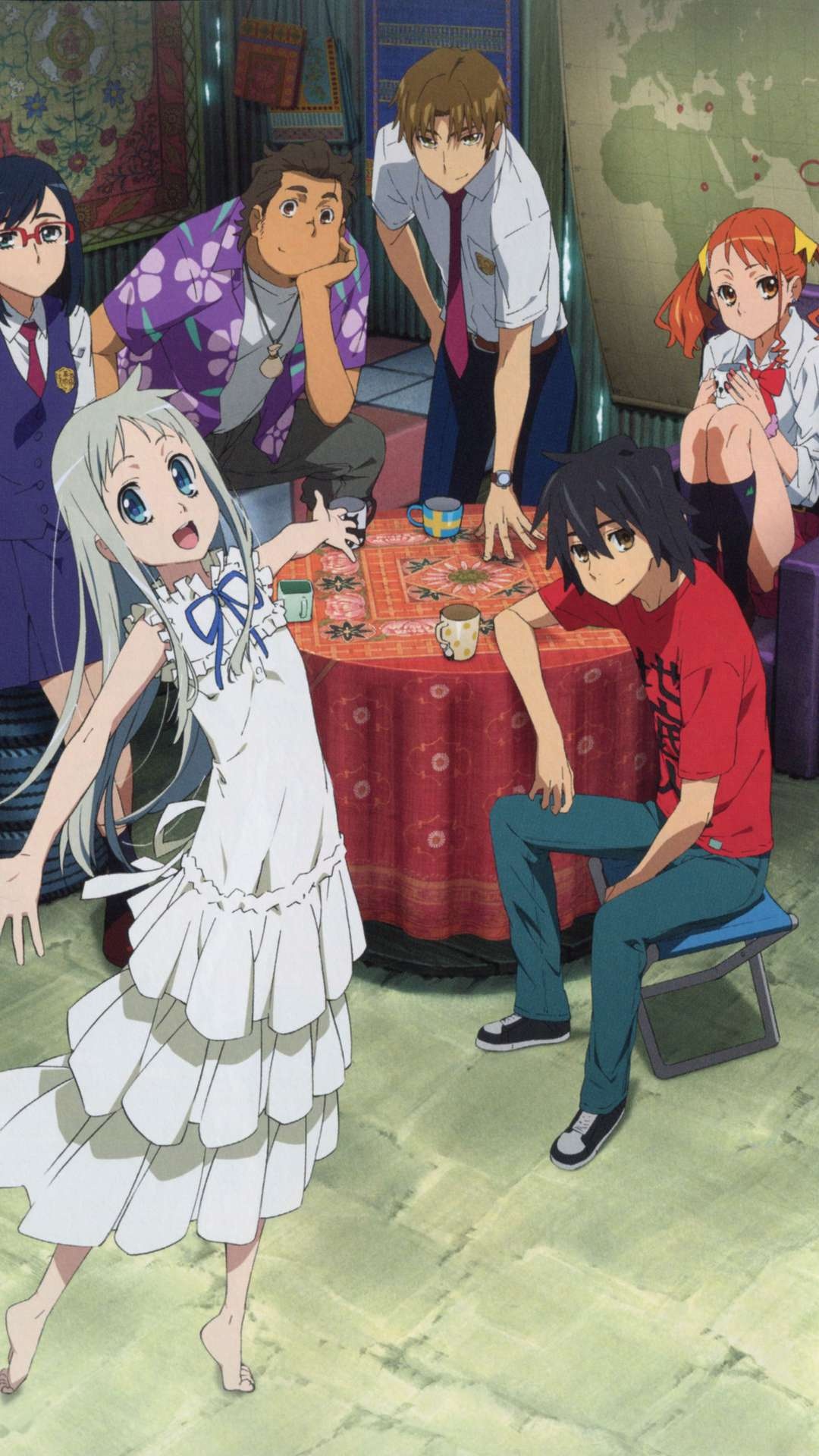 Anohana, Anime, Wallpapers, iPhone, 1080x1920 Full HD Phone