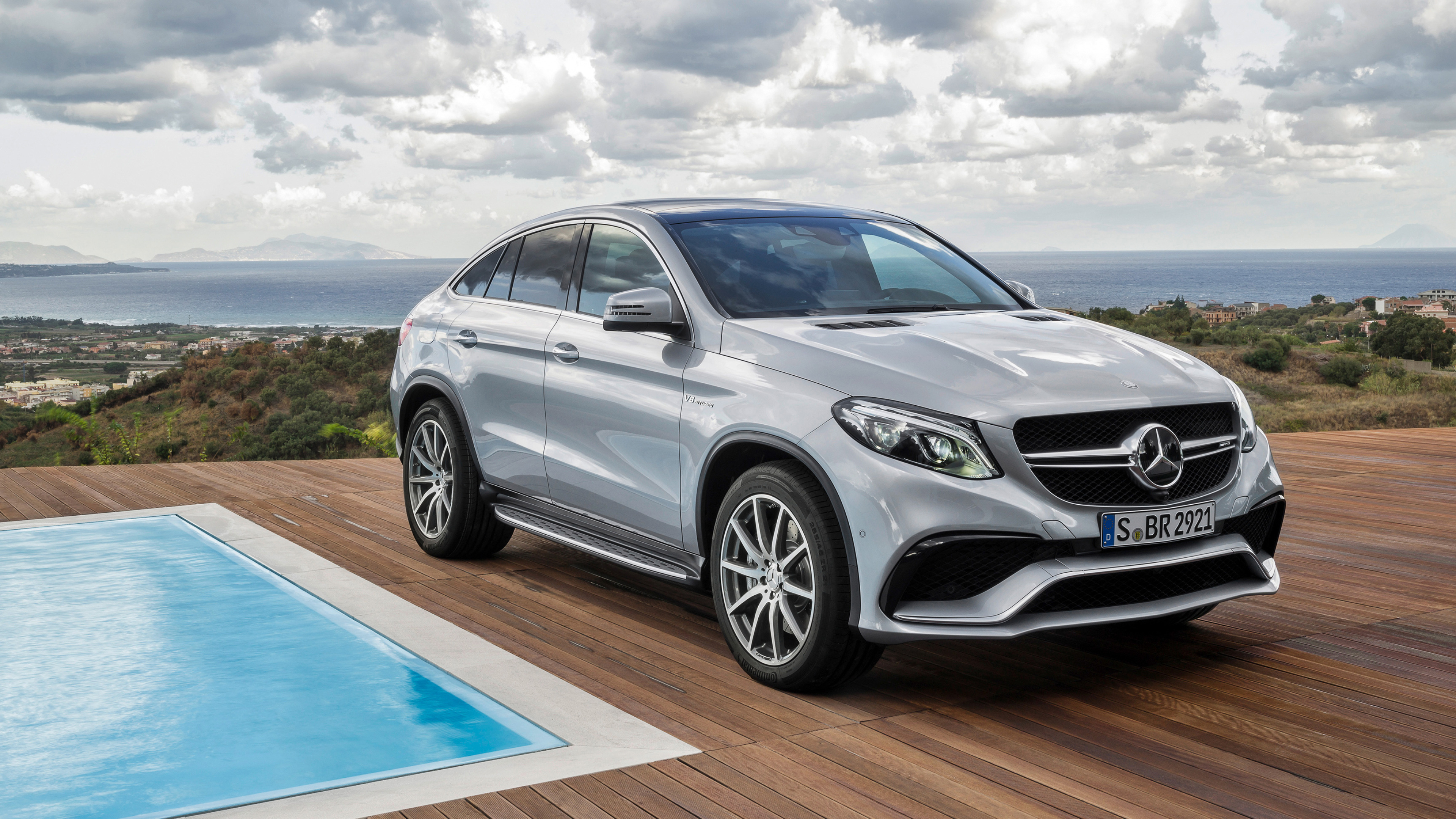 Coupe 2018, Mercedes-Benz GLE Wallpaper, 3840x2160 4K Desktop