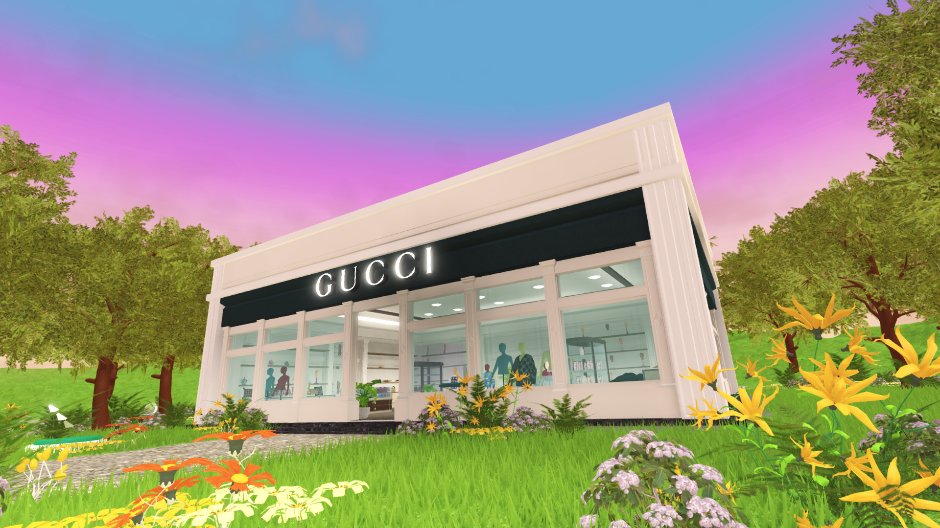 Shop, Gucci Town (Roblox) Wallpaper, 1920x1080 Full HD Desktop