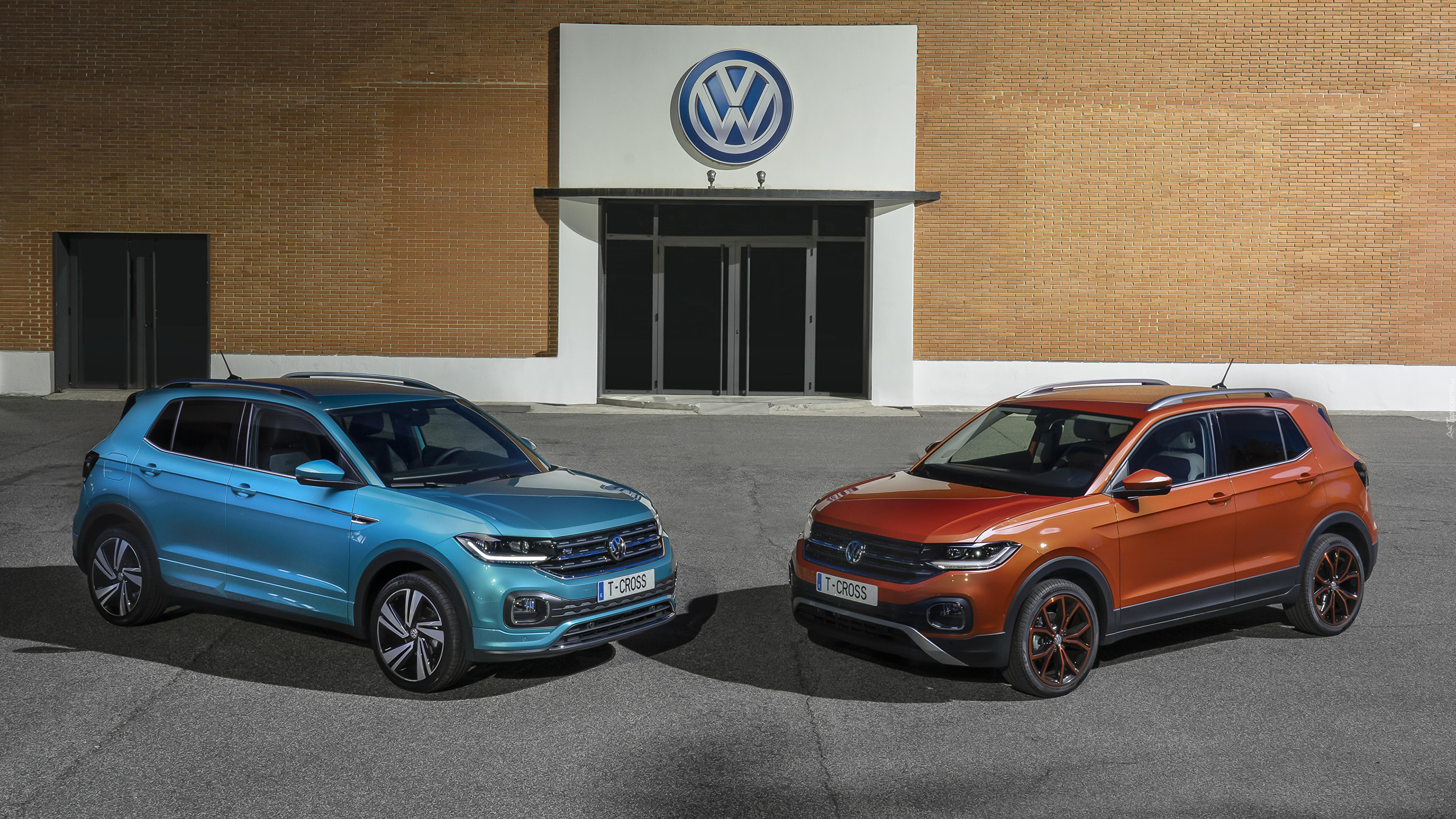 Volkswagen T-Cross, Compact cars, German engineering, 3840x2160 4K Desktop