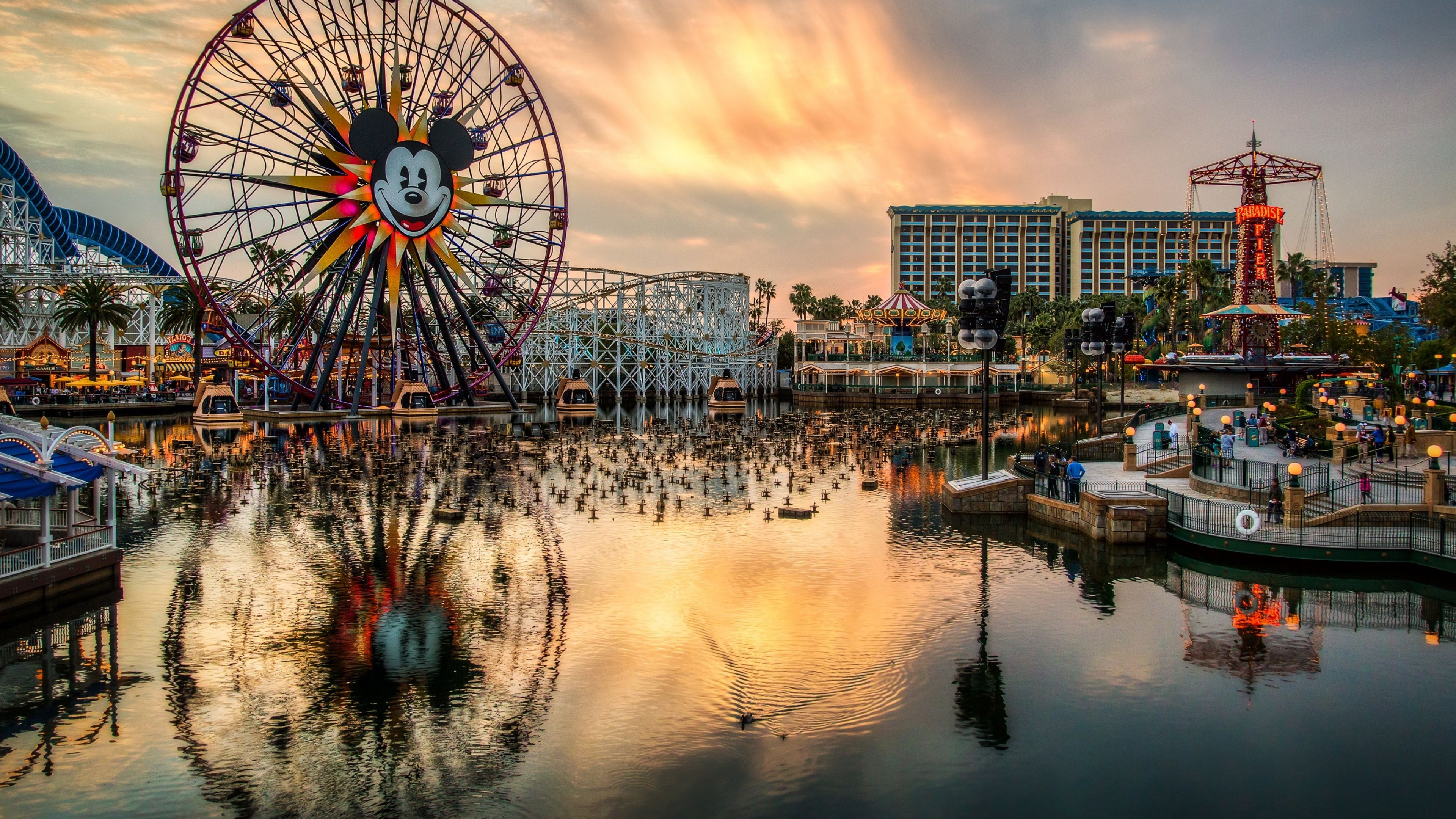 Anaheim, Travels, California, Disney, 3840x2160 4K Desktop