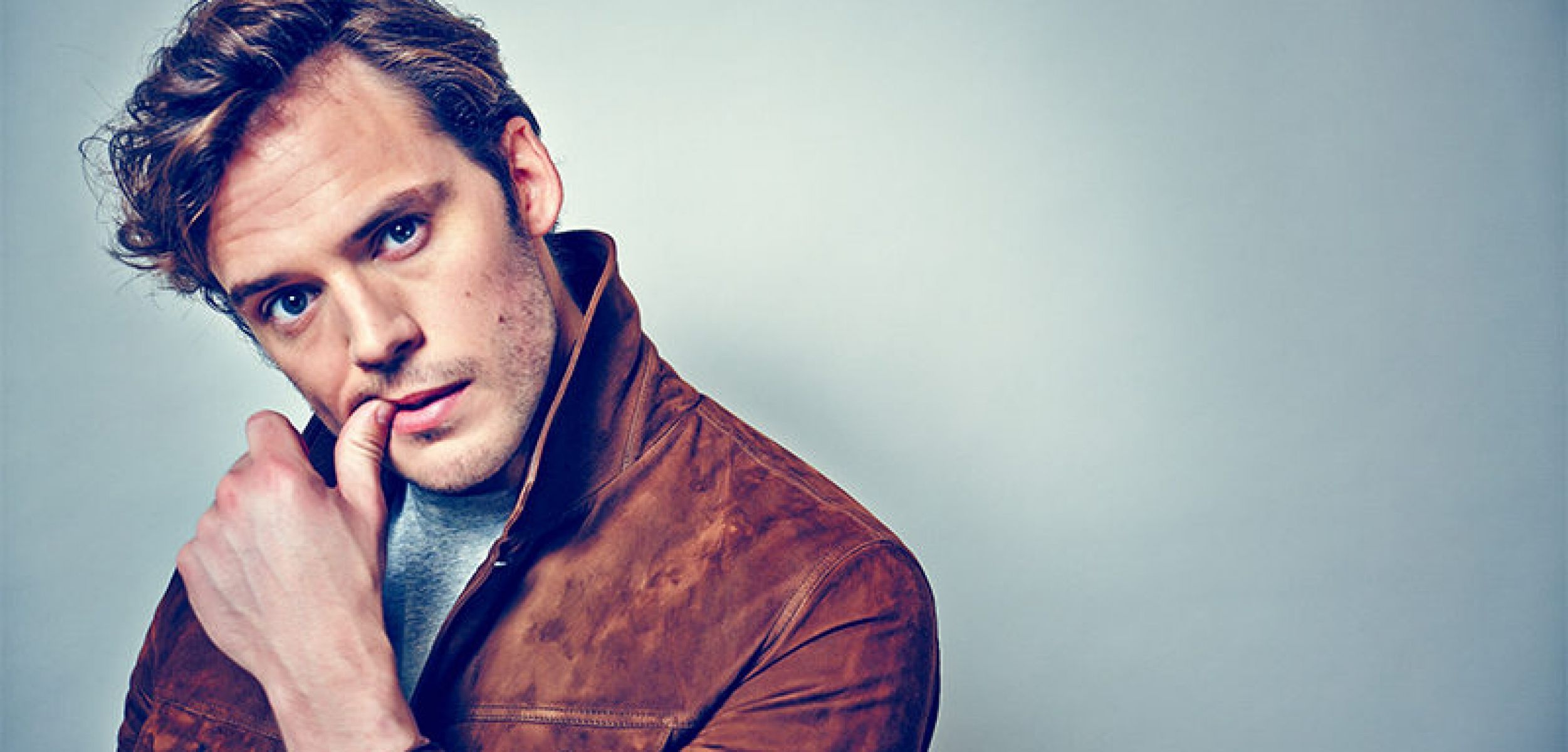 Sam Claflin, Greatest actor, Rising talent, Film industry, 2510x1200 Dual Screen Desktop