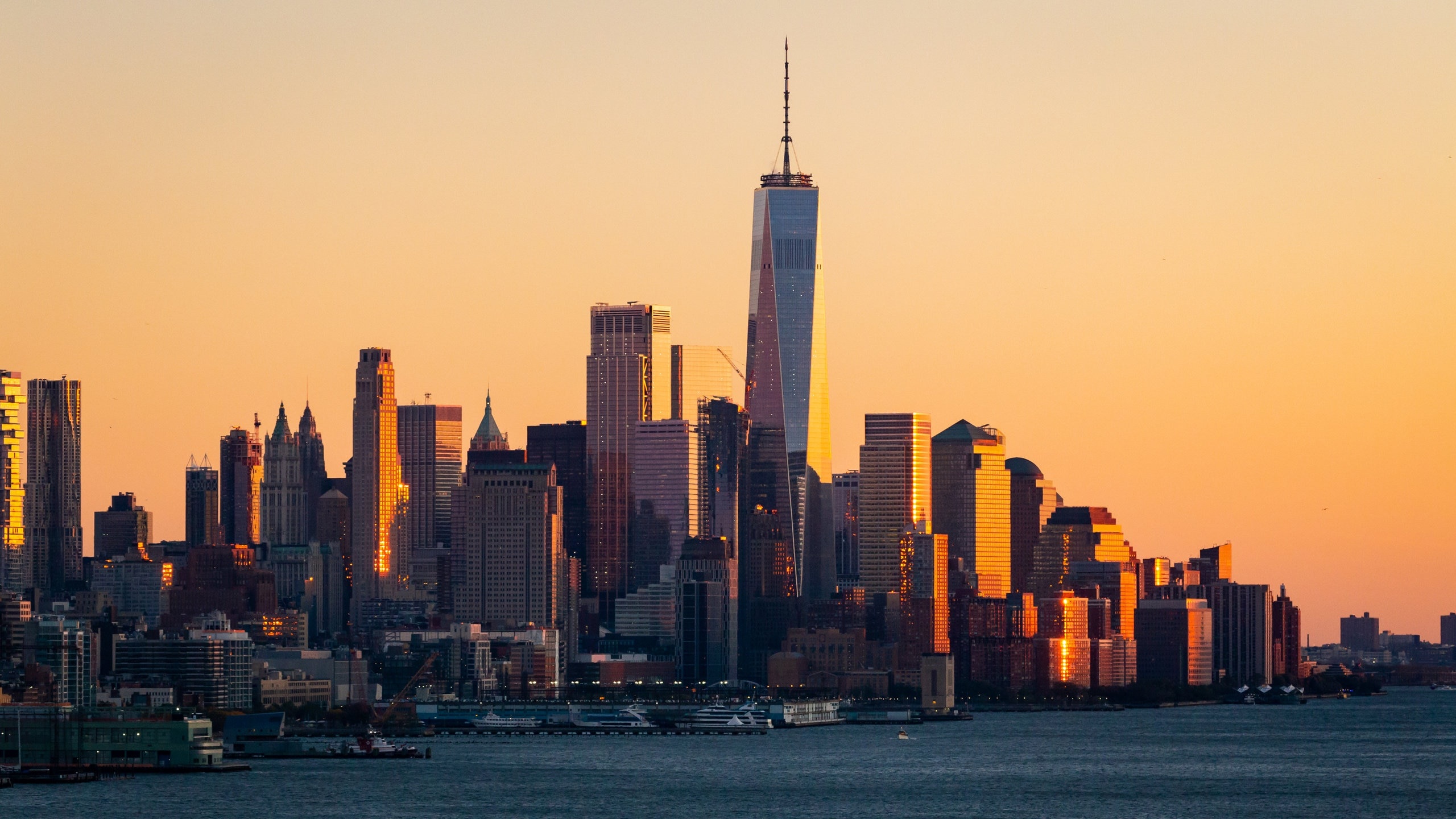 Lower Manhattan, Manhattan Wallpaper, 2560x1440 HD Desktop