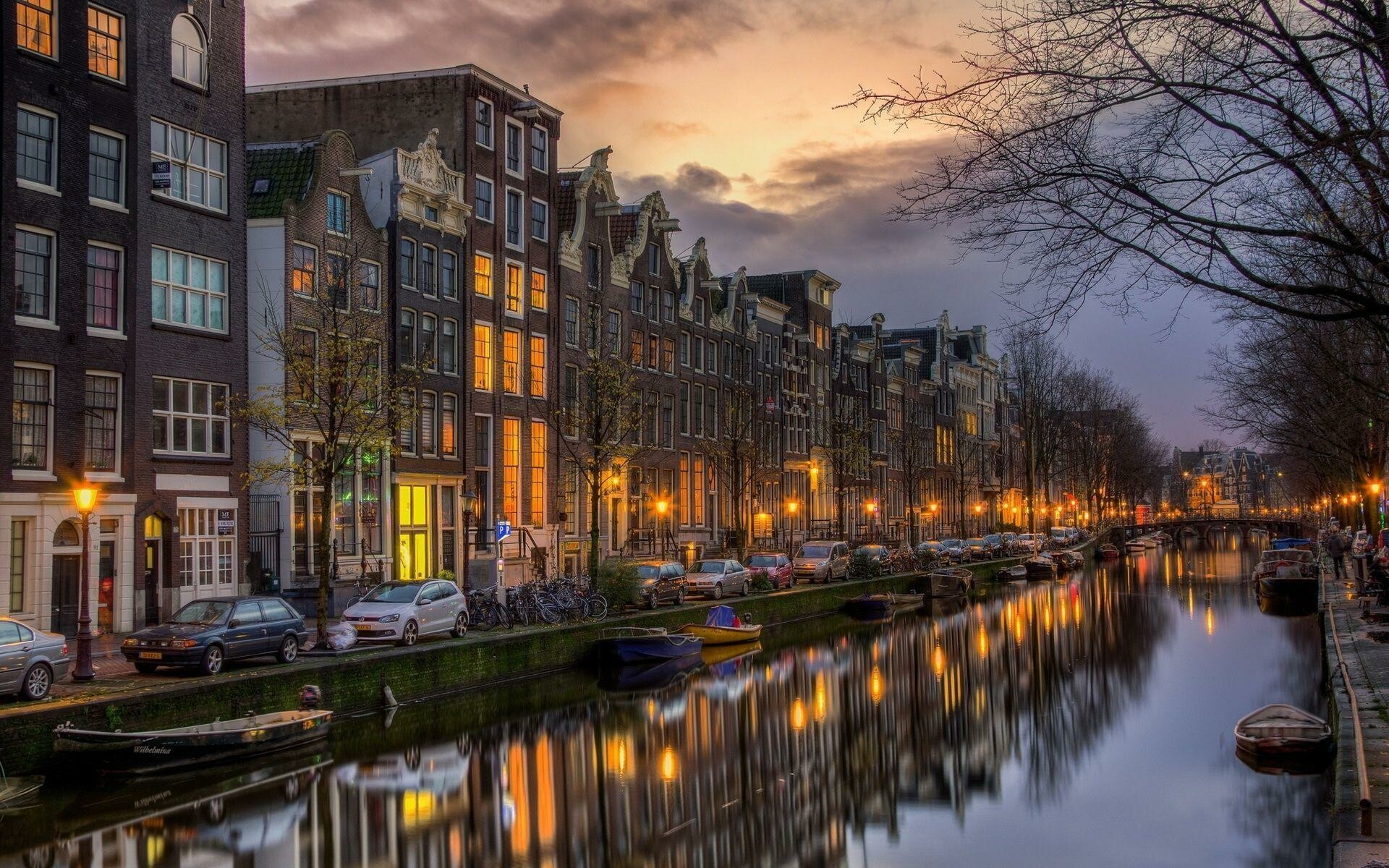 Amsterdam wallpapers, Beautiful cityscape, Top travel destination, Must-visit in Holland, 1920x1200 HD Desktop