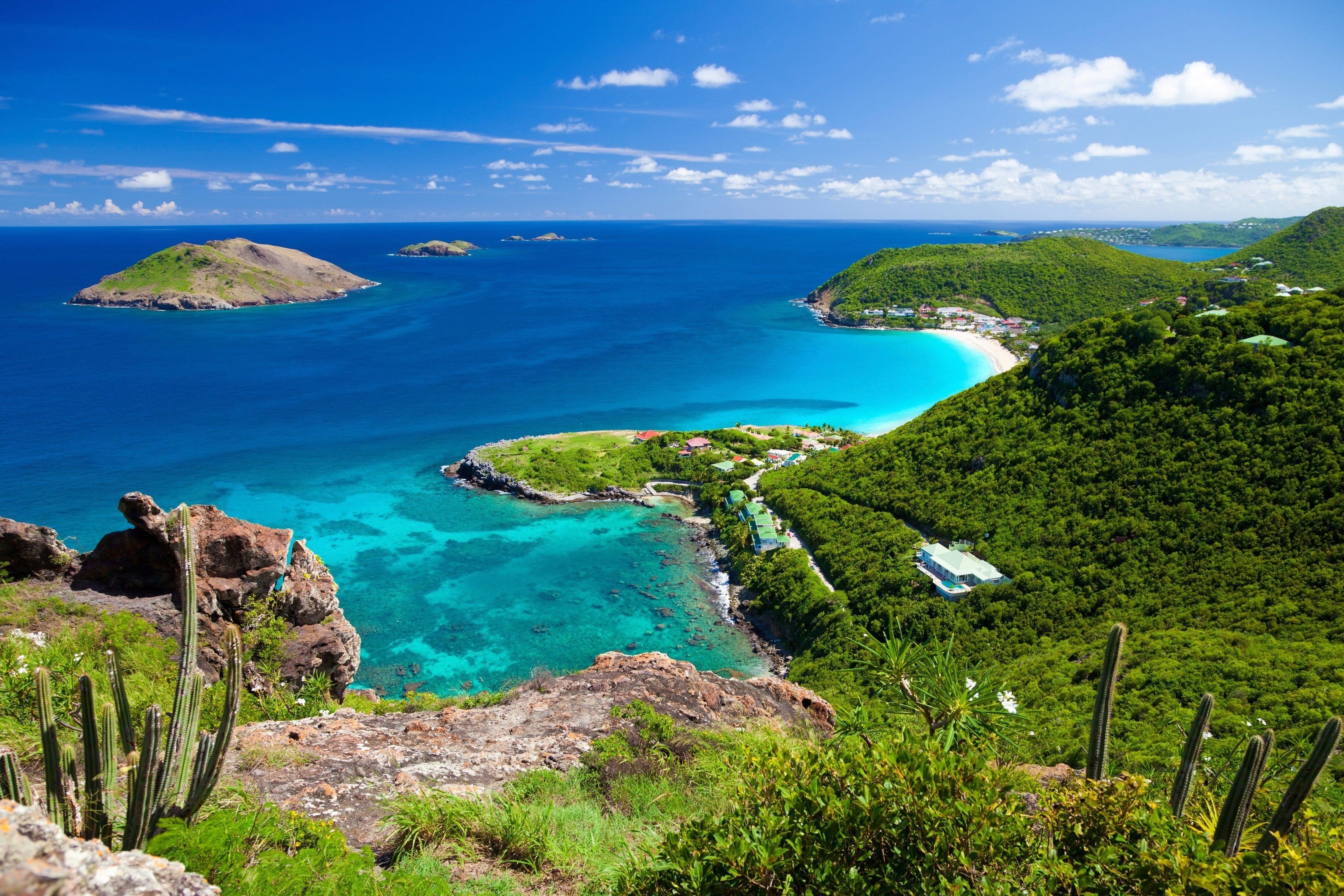 Gustavia, Saint Barthelemy, Die Insel Saint Barth, 3080x2050 HD Desktop