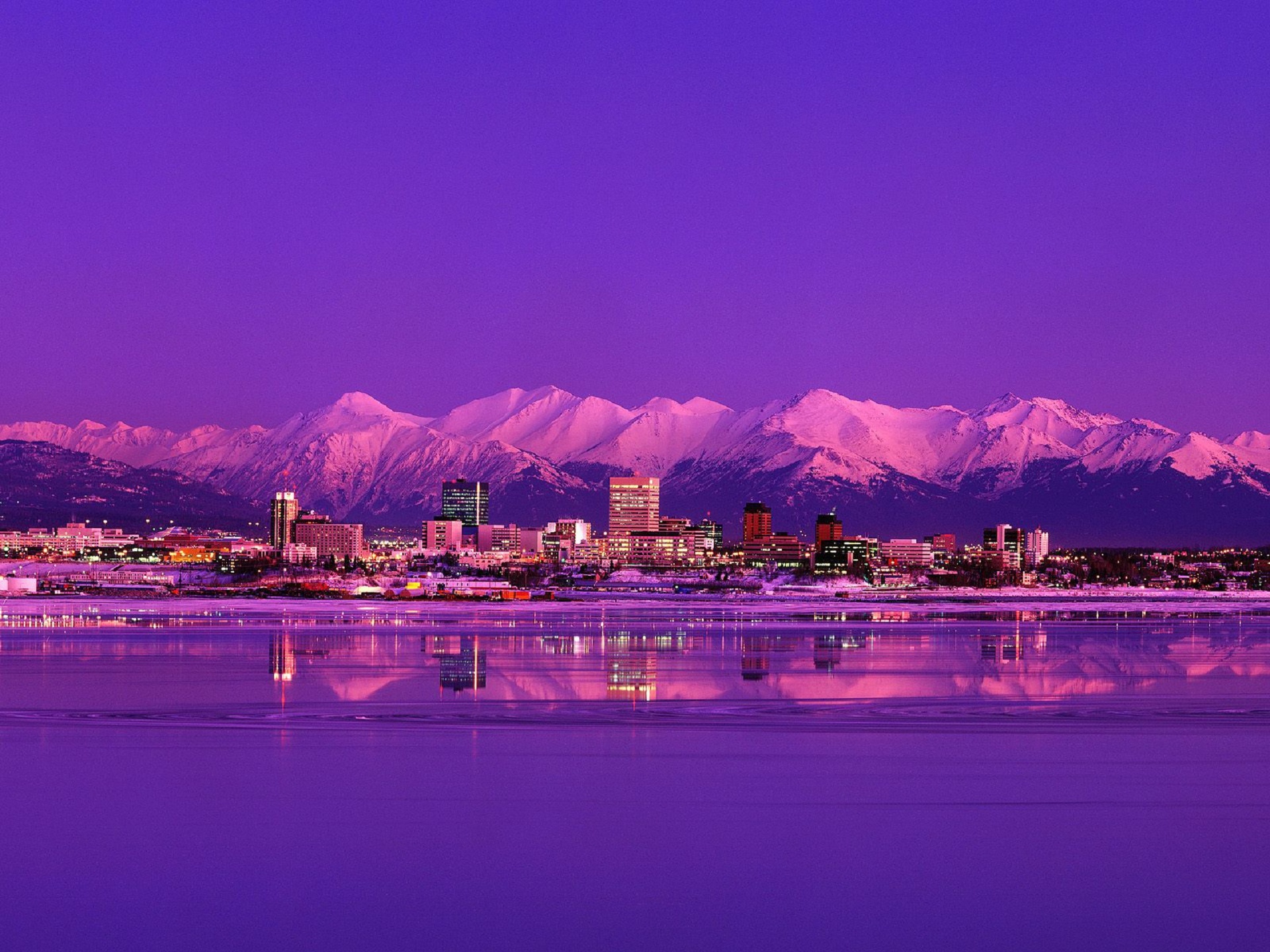 Anchorage desktop, City aesthetics, Wallpaper choice, Screen customization, 1920x1440 HD Desktop