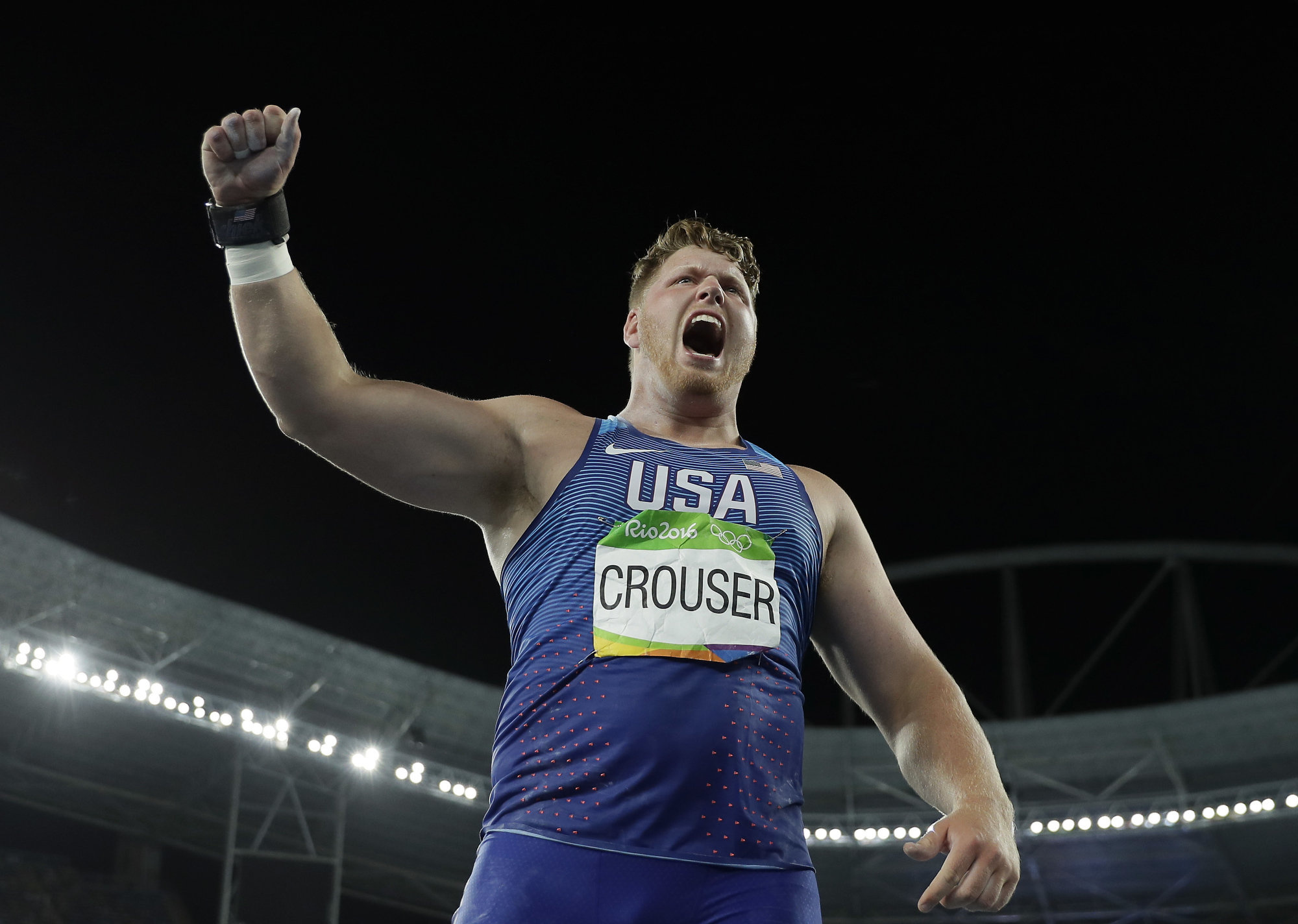 Ryan Crouser, Josh Thompson, USA Track and Field, Shot put, 2000x1430 HD Desktop