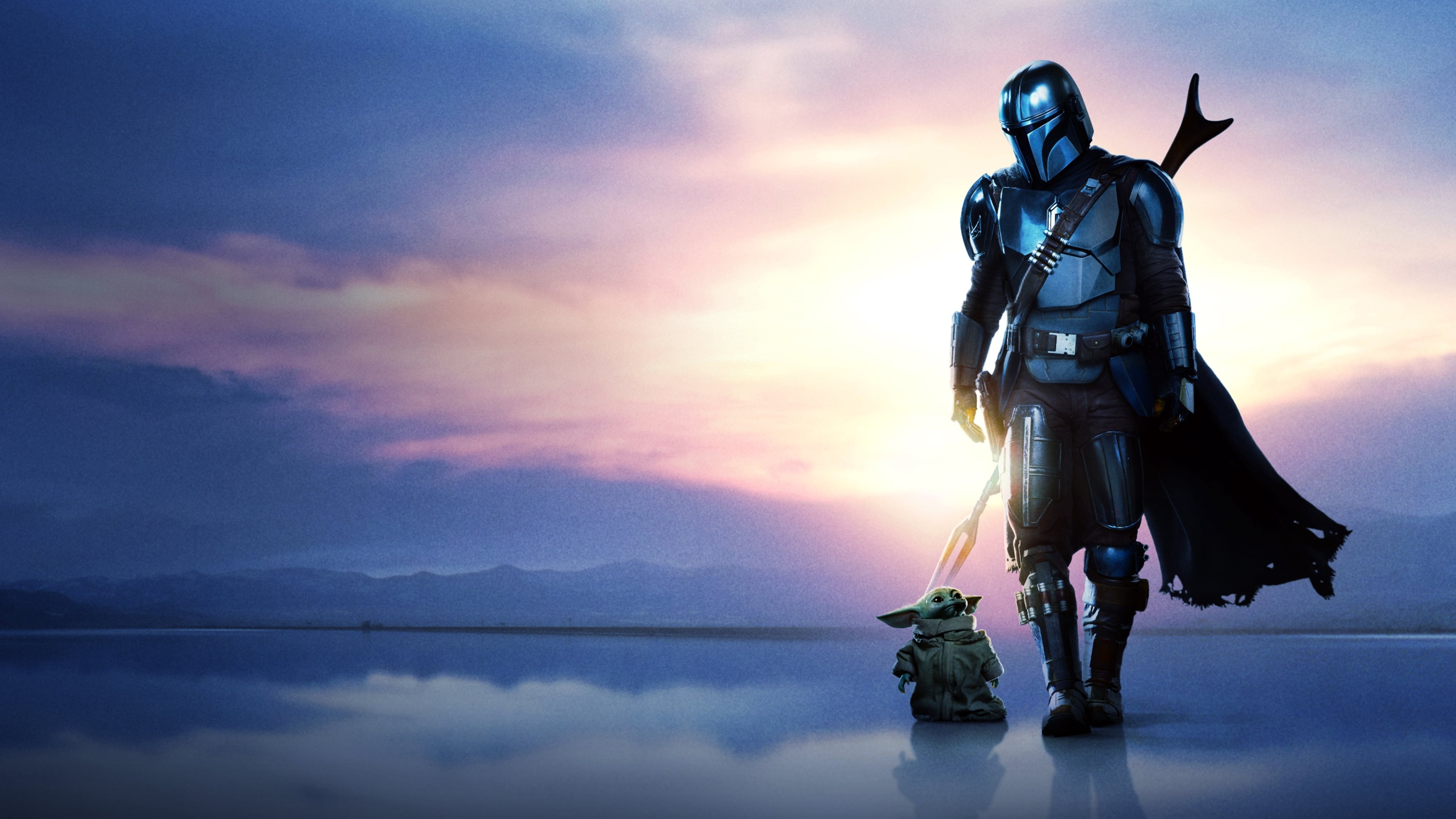 The Mandalorian TV series, Backdrops, The Movie Database tmdb, Popular show, 3840x2160 4K Desktop