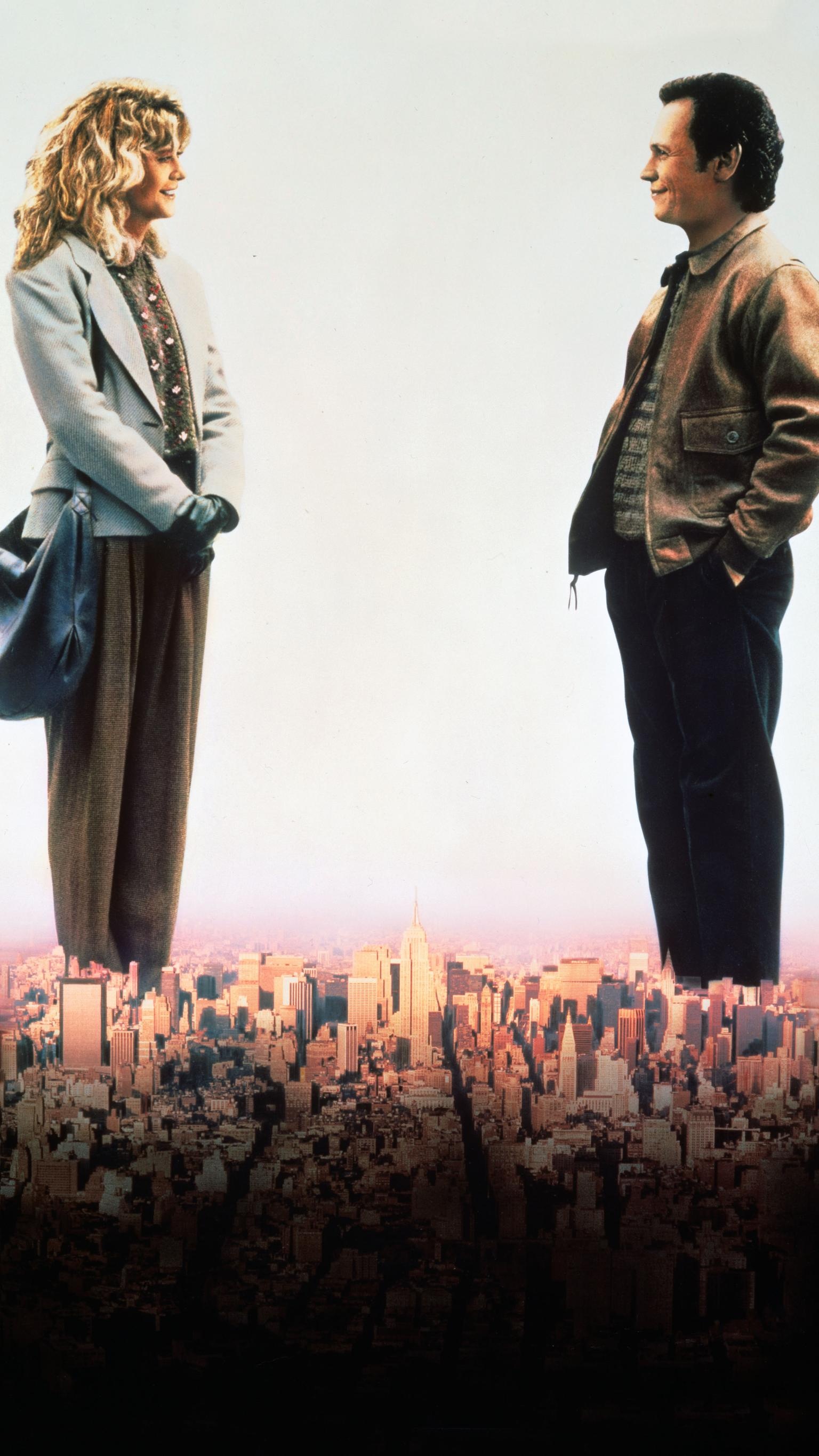 When Harry Met Sally, Iconic romance, Charming duo, Timeless love story, 1540x2740 HD Phone