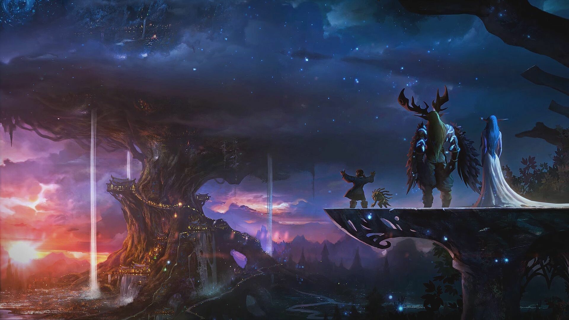 The World Tree, World of Warcraft Wallpaper, 1920x1080 Full HD Desktop