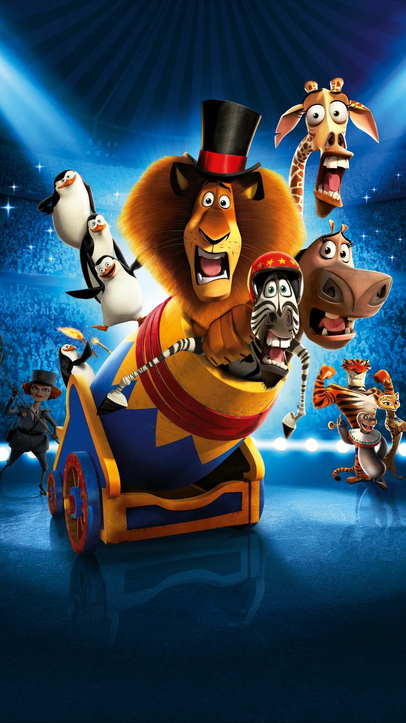 Madagascar 3, Madagascar Wallpaper, 1540x2740 HD Phone