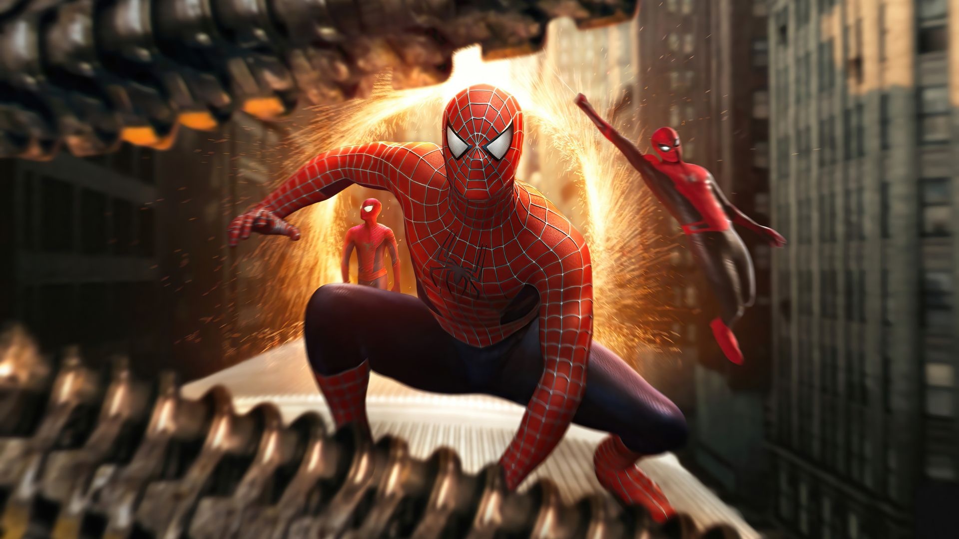 Spider-Man No Way Home, 4K wallpapers, 1920x1080 Full HD Desktop