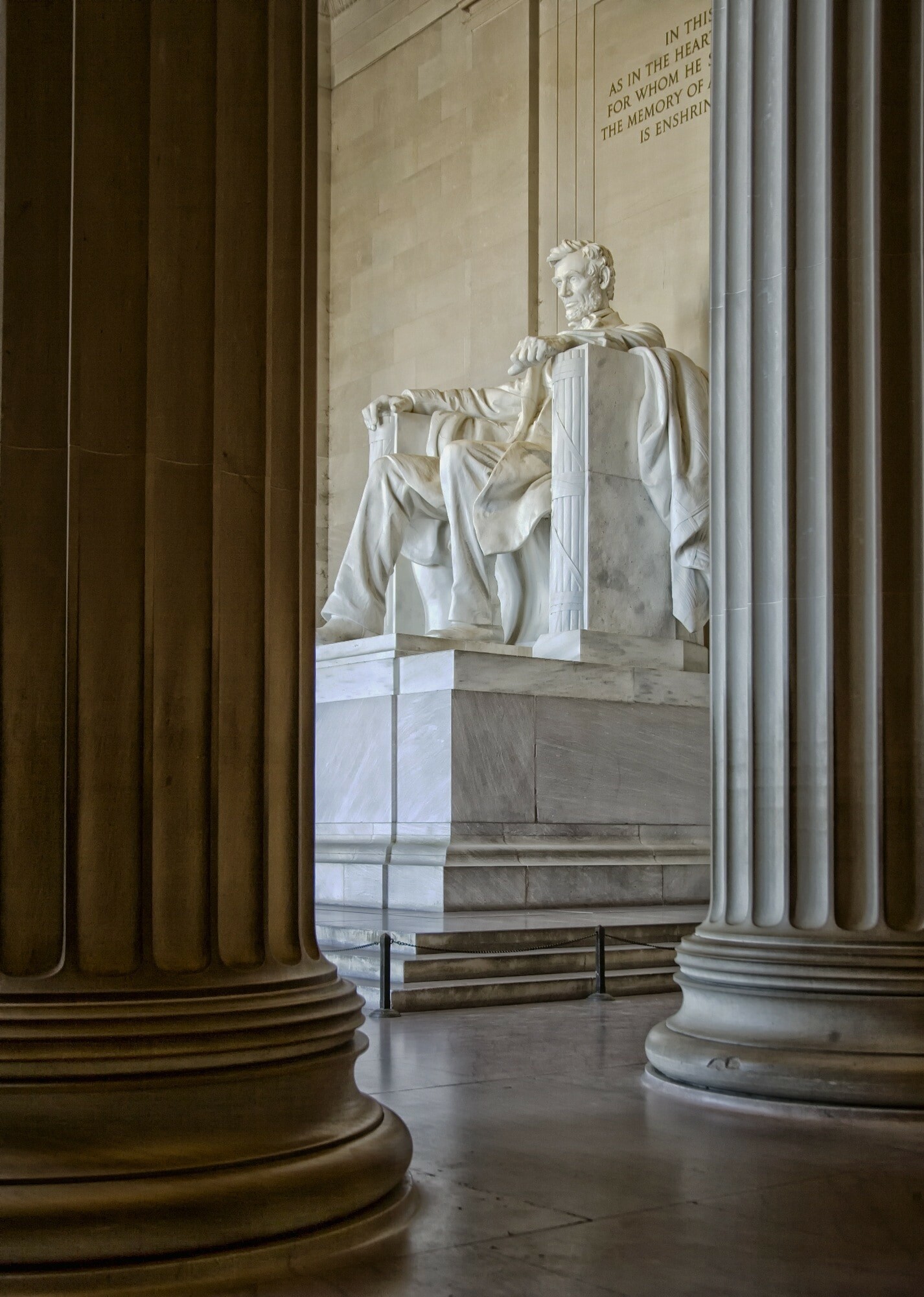 Lincoln Memorial wallpaper, High-resolution image, Memorable visuals, Desktop background, 1430x2000 HD Phone