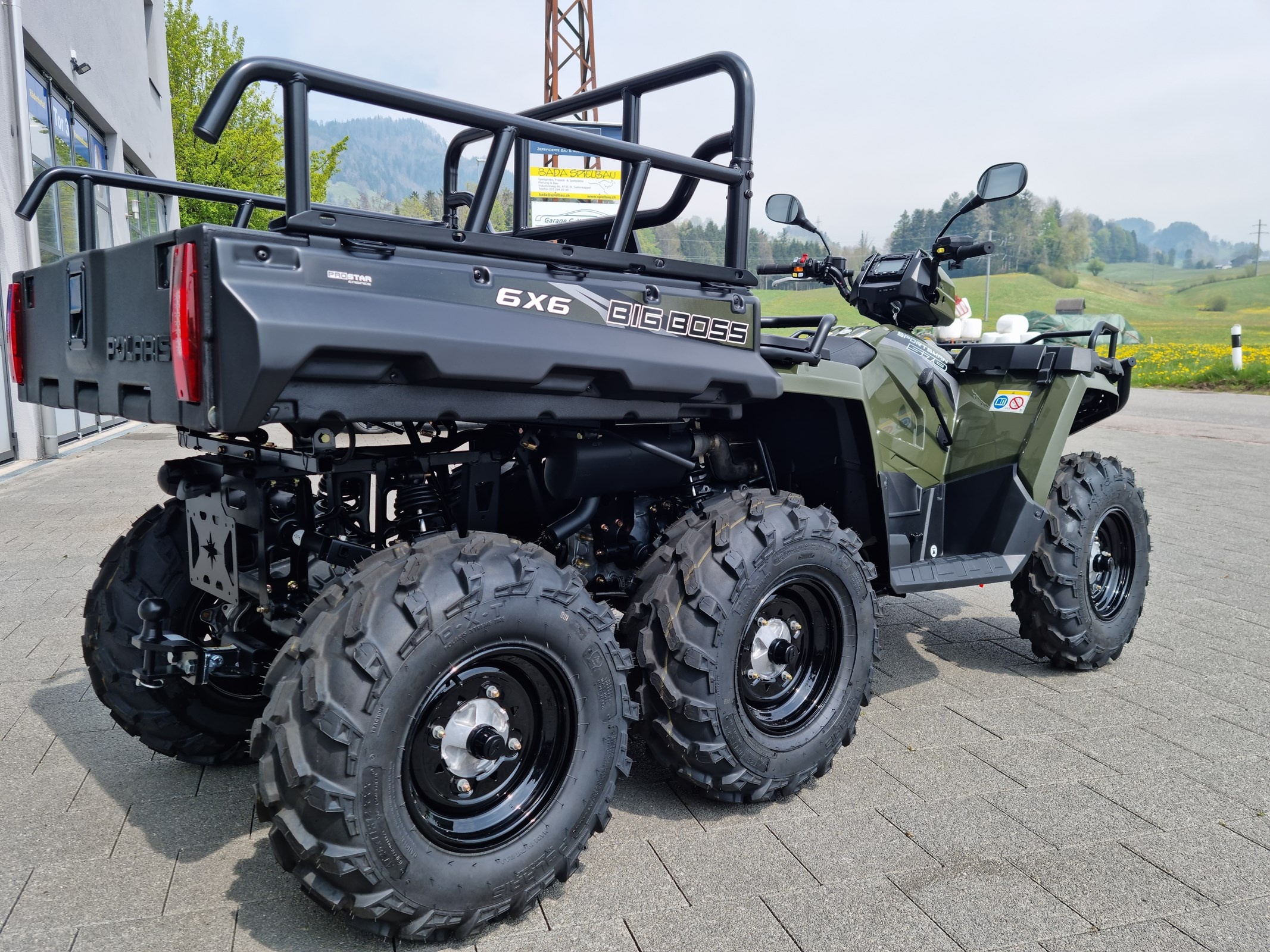 Polaris Sportsman 570 Big Boss 6x6, New vehicle release, Off-road capabilities, Versatile performance, 2140x1600 HD Desktop