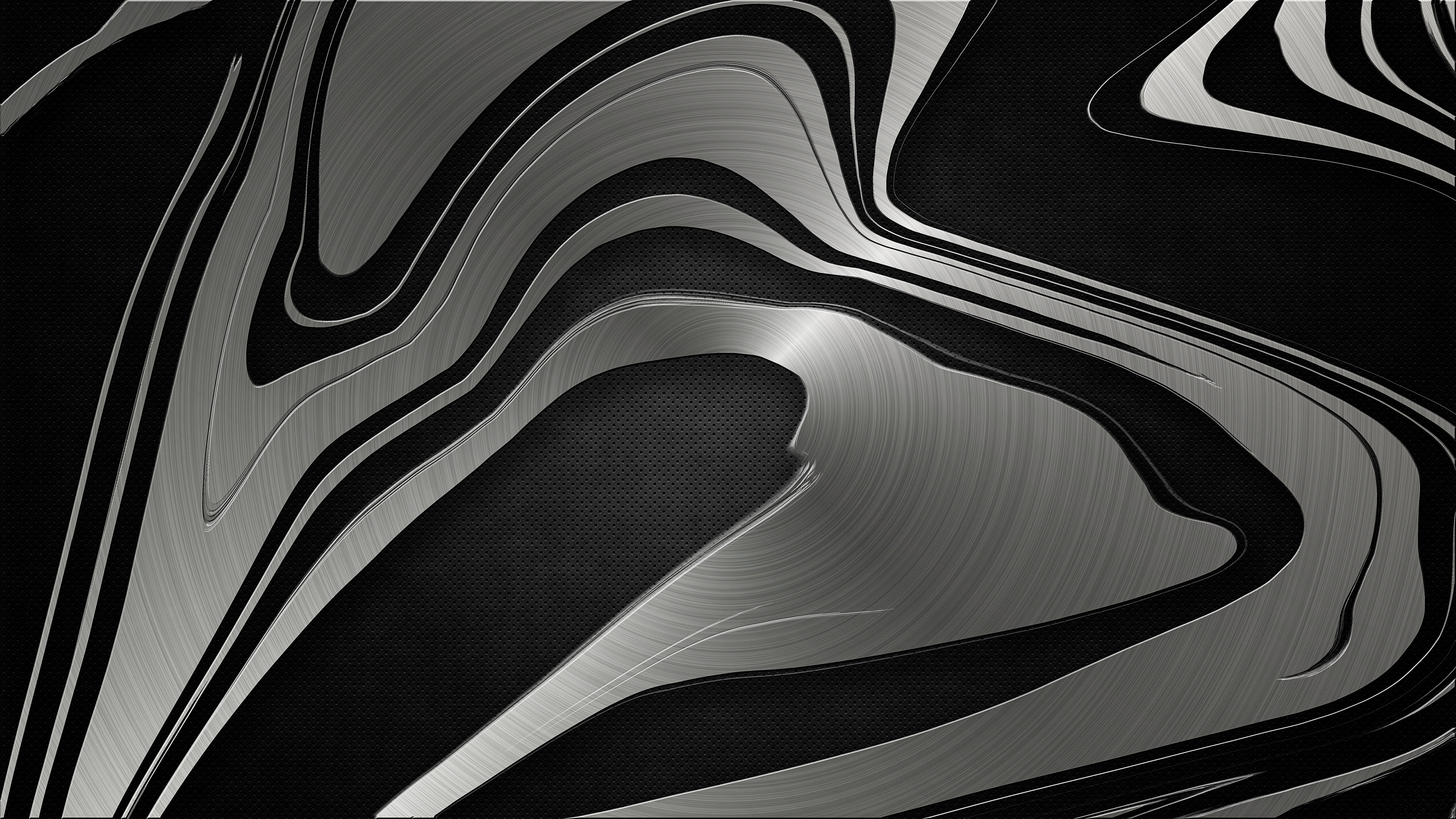 Abstract, Silver Wallpaper, 3840x2160 4K Desktop