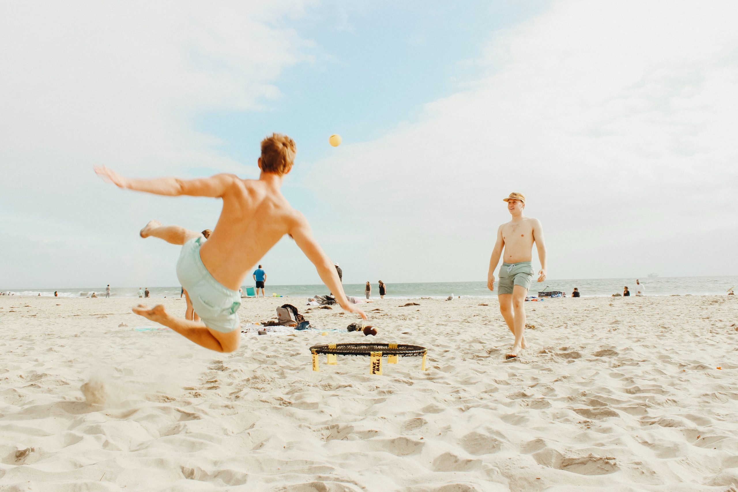 Beach, Spikeball Wallpaper, 2560x1710 HD Desktop