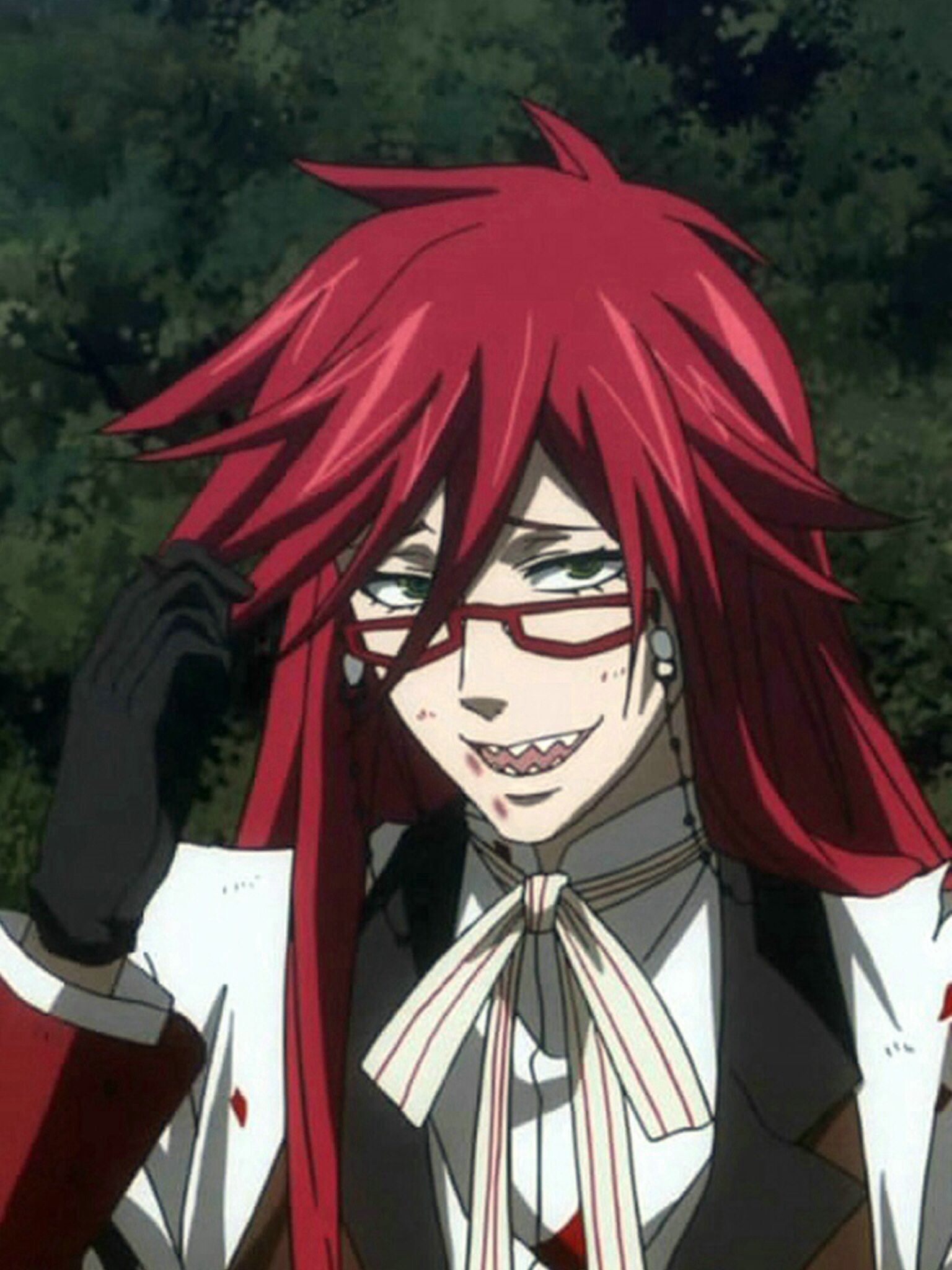 Grell Sutcliff, Anime, Pin auf, Black Butler, 1540x2050 HD Phone